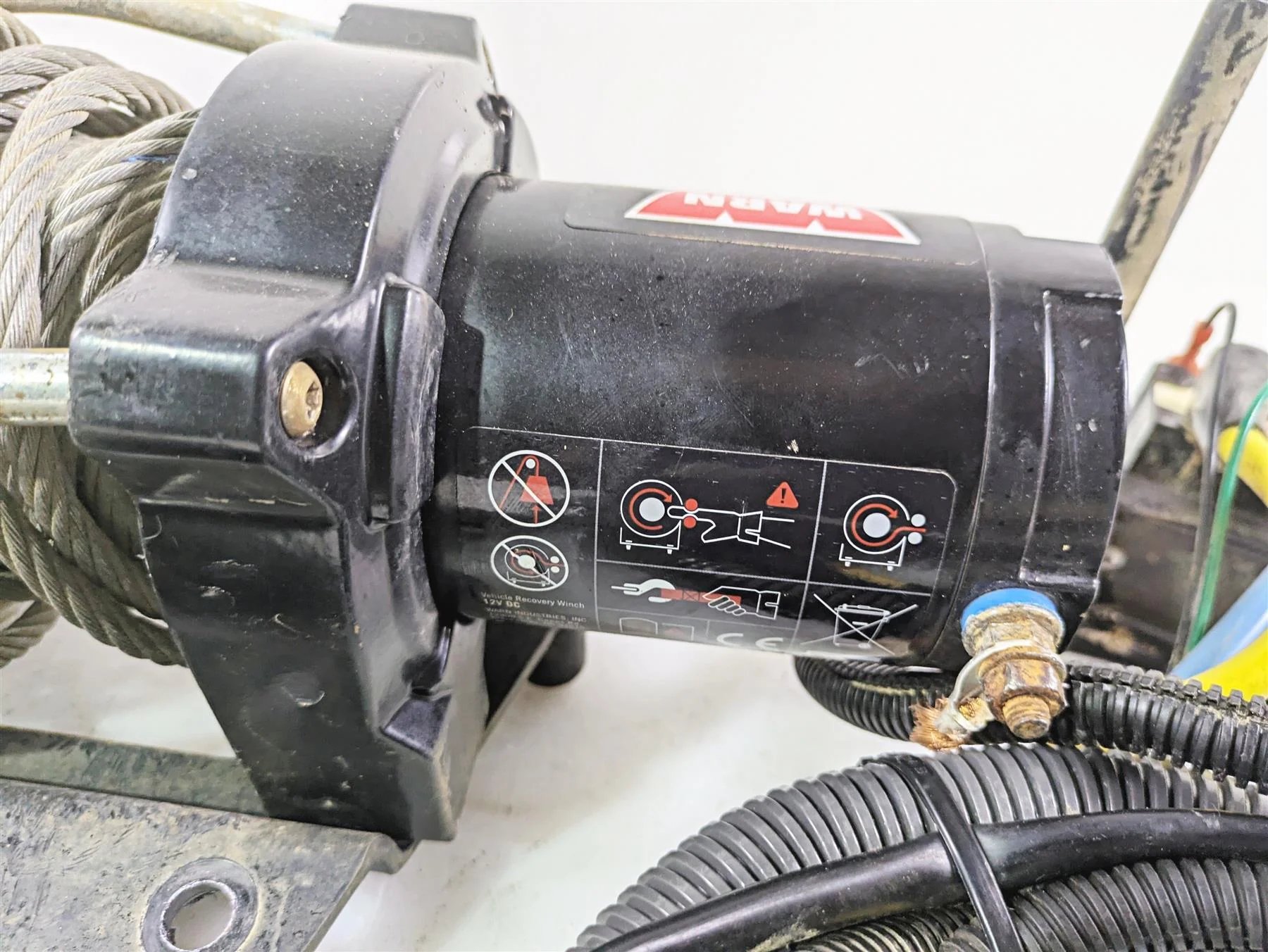 2023 Kawasaki Teryx KRX KRF 1000 C Winch & Mount Set 54040-0008 - Image 11