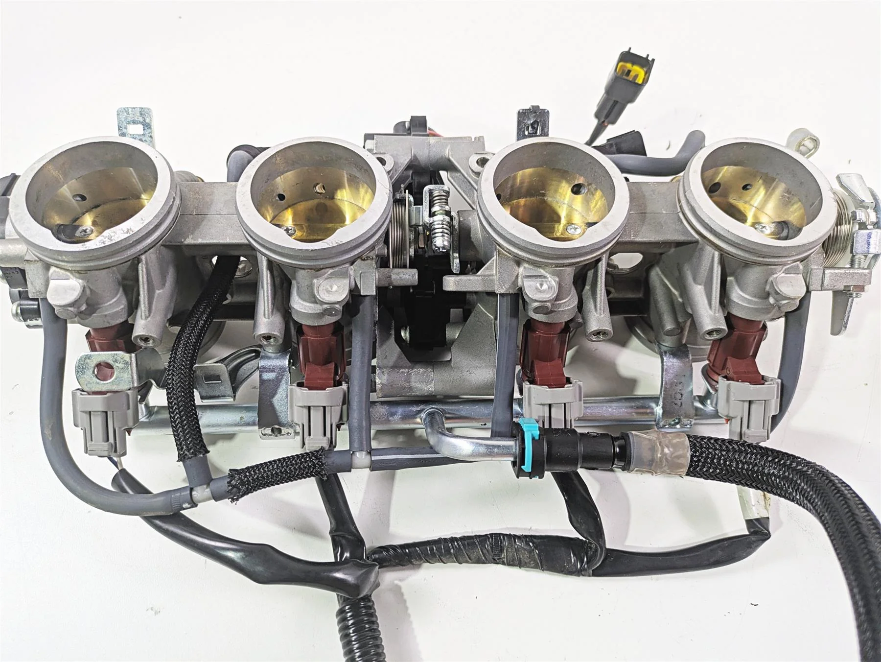 2023 Kawasaki ZX1400 ZX14R Ninja Throttle Body Bodies & Wirirng Set 16163-0780 - Image 9