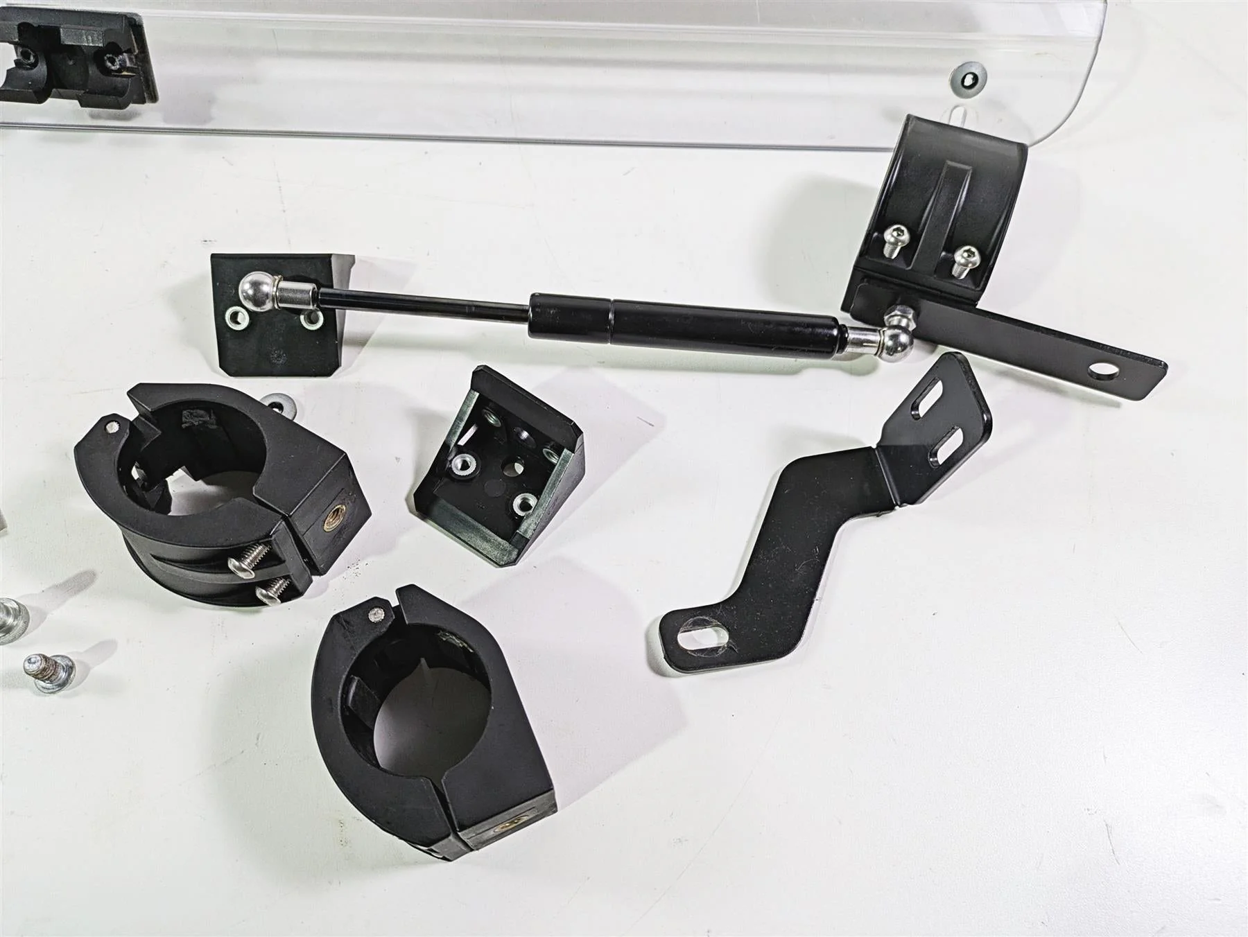 2023 Polaris RZR1000 XP 4 Premium Lower Windshield & Clamps and Parts - Image 3