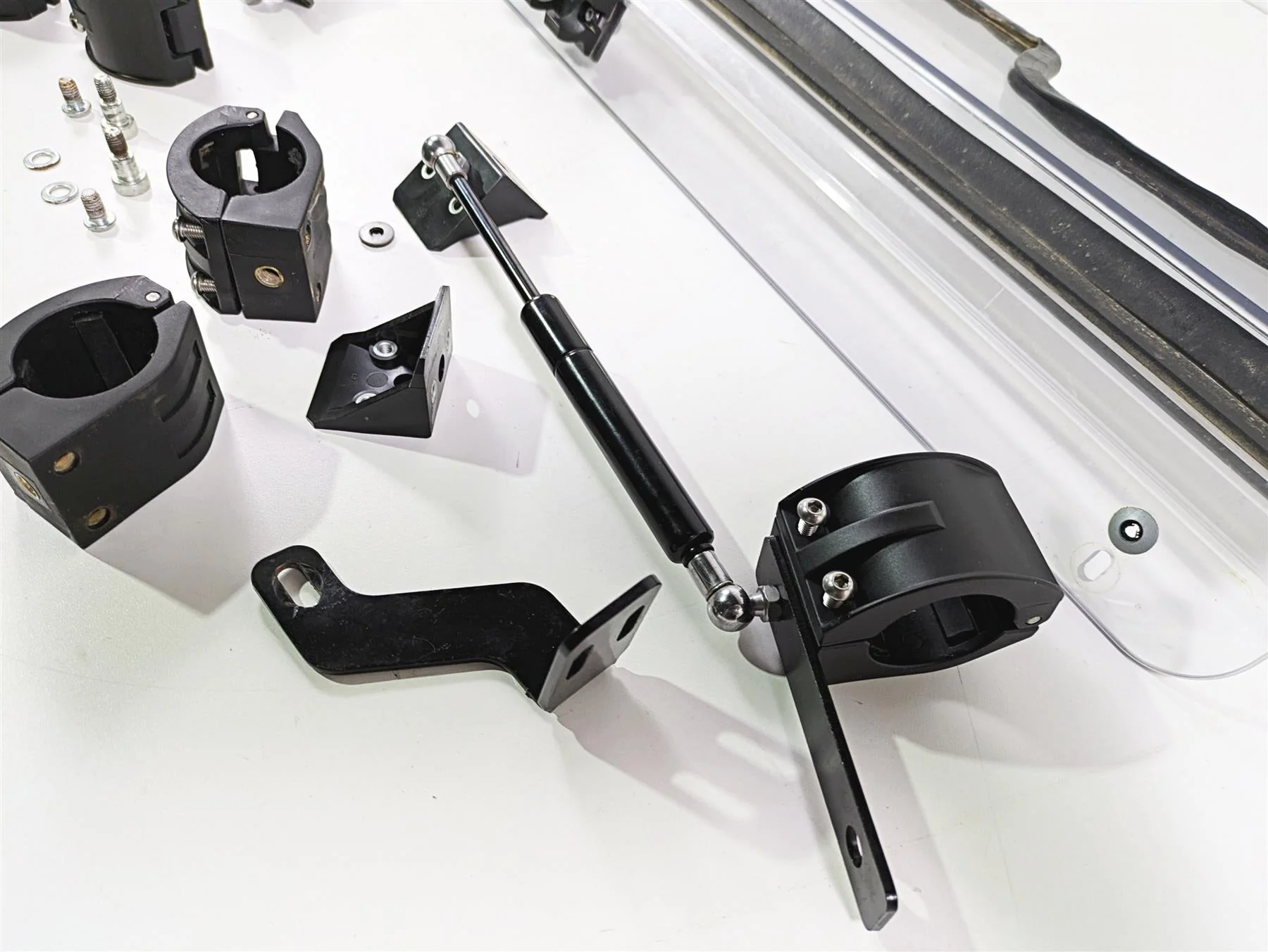 2023 Polaris RZR1000 XP 4 Premium Lower Windshield & Clamps and Parts - Image 8