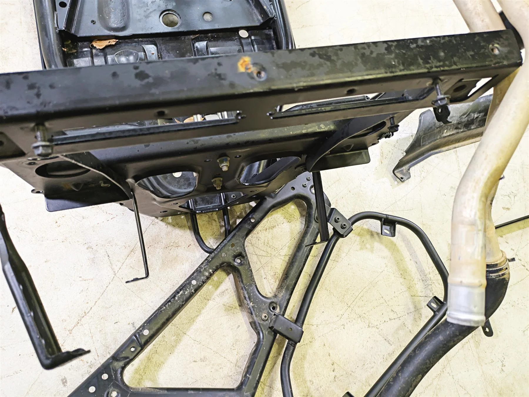 2023 Polaris RZR1000 XP 4 Premium Straight Main Frame Chassis With Clean Texas Title 1024526 - Image 7