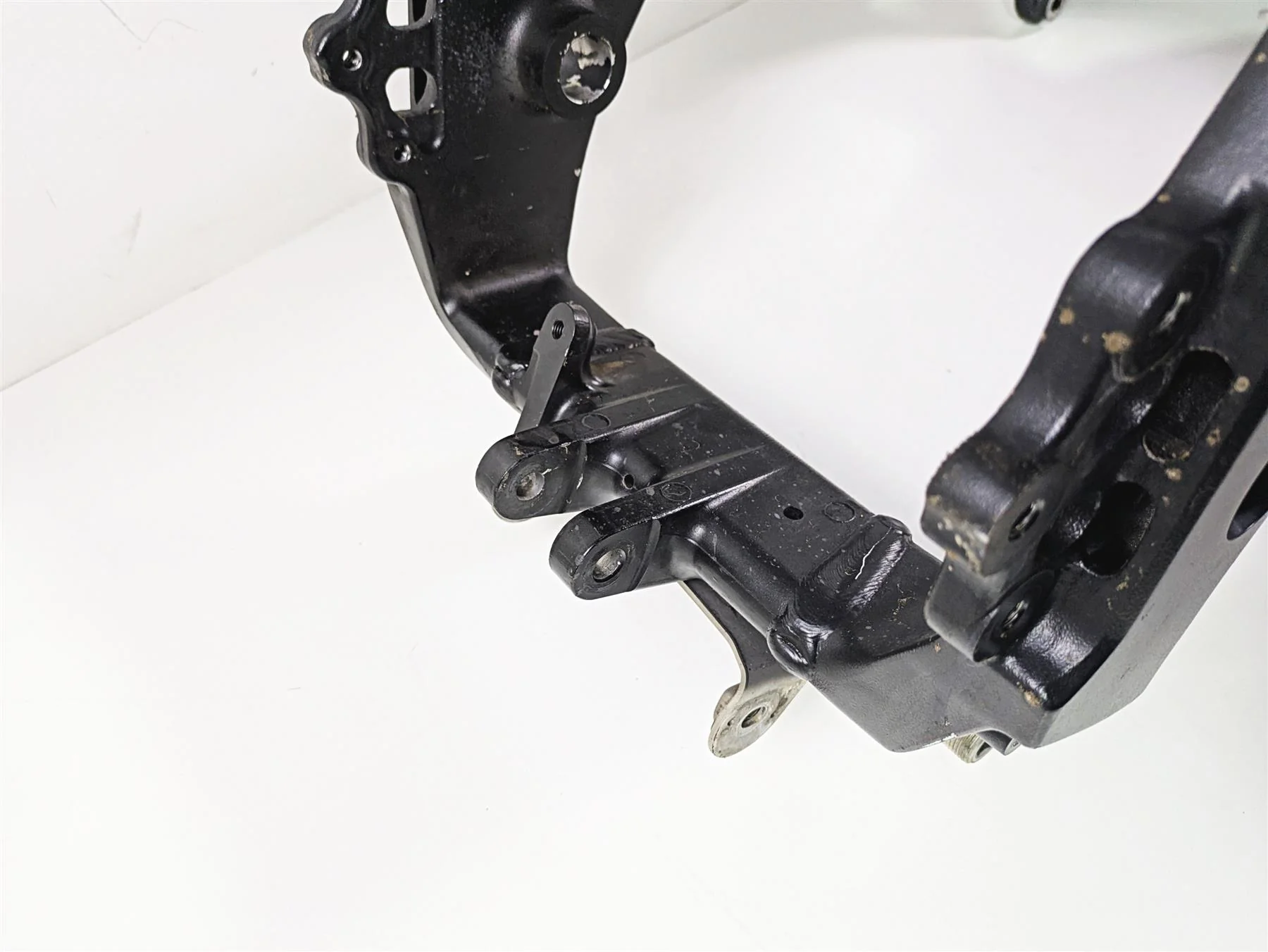 2023 Suzuki GSX1300 RR Hayabusa Straight Main Frame Chassis With Salvage Texas Title 41100-15H20-YAP - Image 5