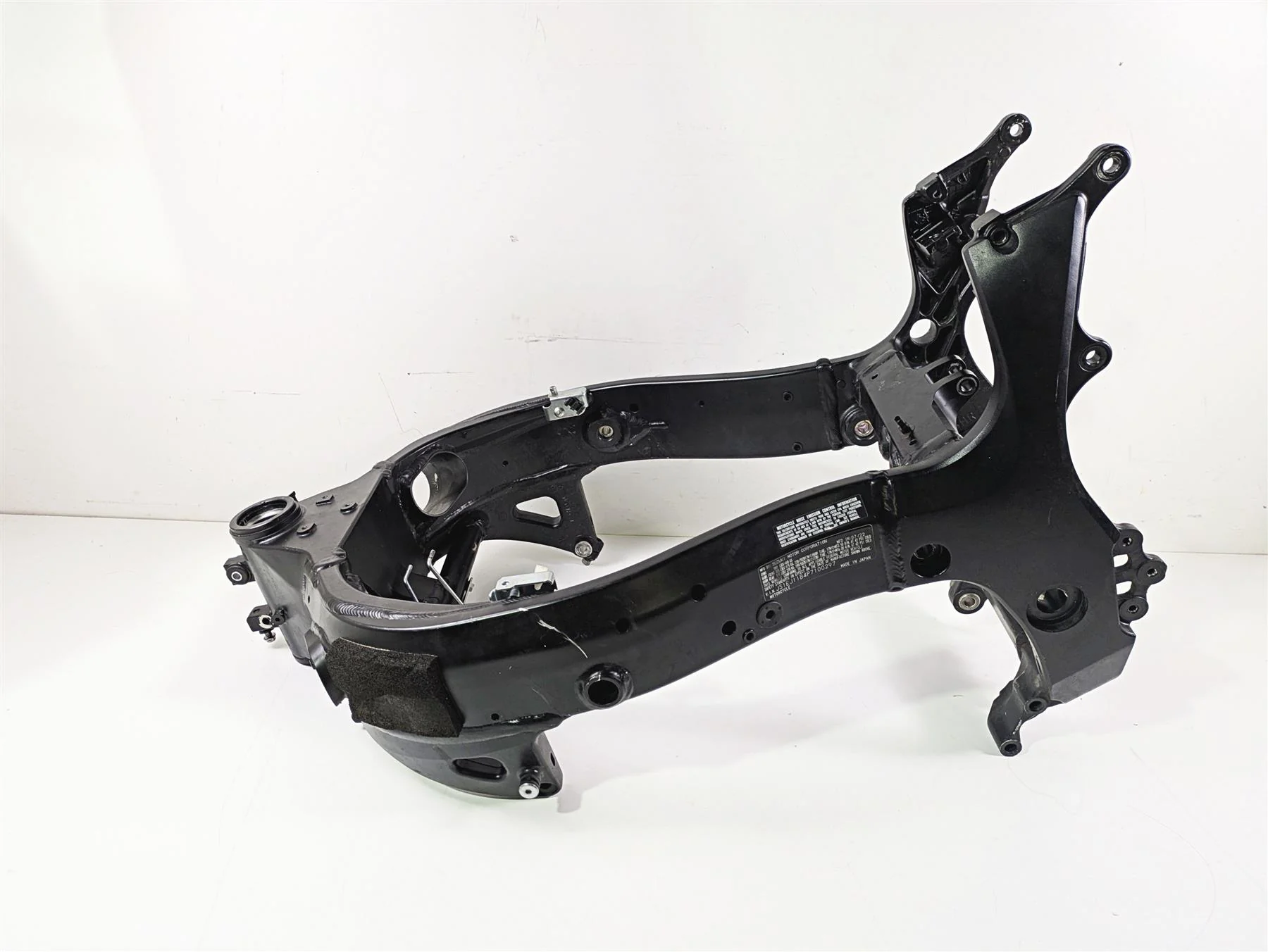 2023 Suzuki GSX1300 RR Hayabusa Straight Main Frame Chassis With Salvage Texas Title 41100-15H20-YAP - Image 8