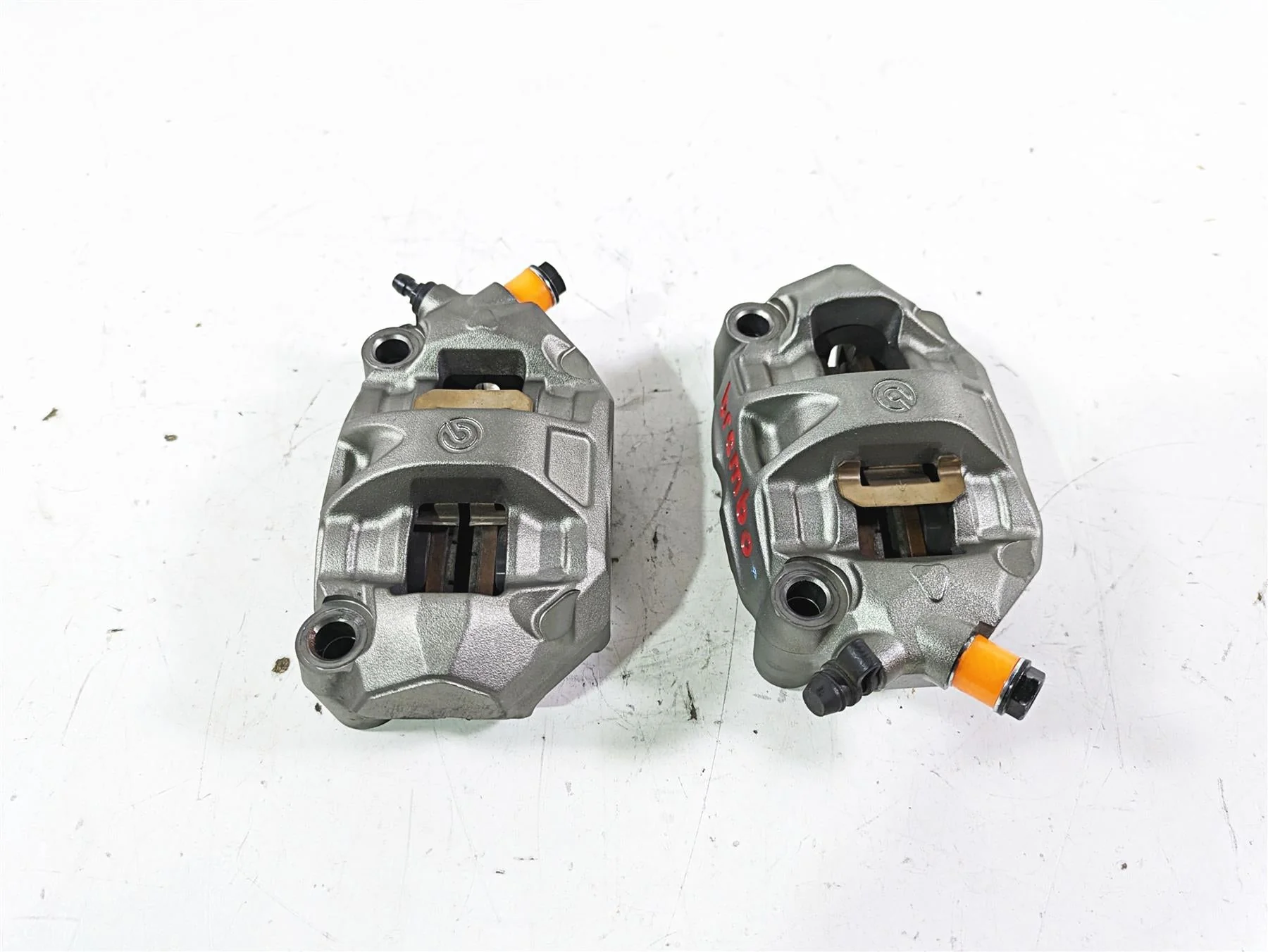 2023 Triumph Street Triple 765 RS Brembo Front Brake Caliper Set 100mm T2022367 - Image 2