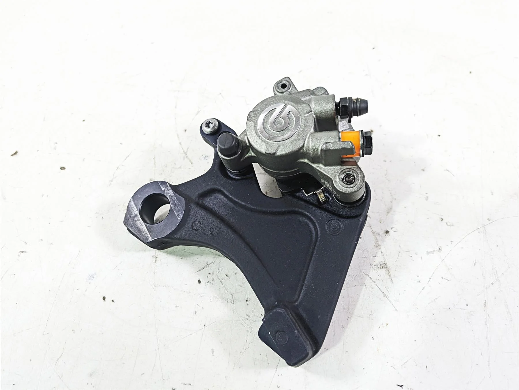 2023 Triumph Street Triple 765 RS Brembo Rear Brake Caliper + Bracket T2024011 - Image 3