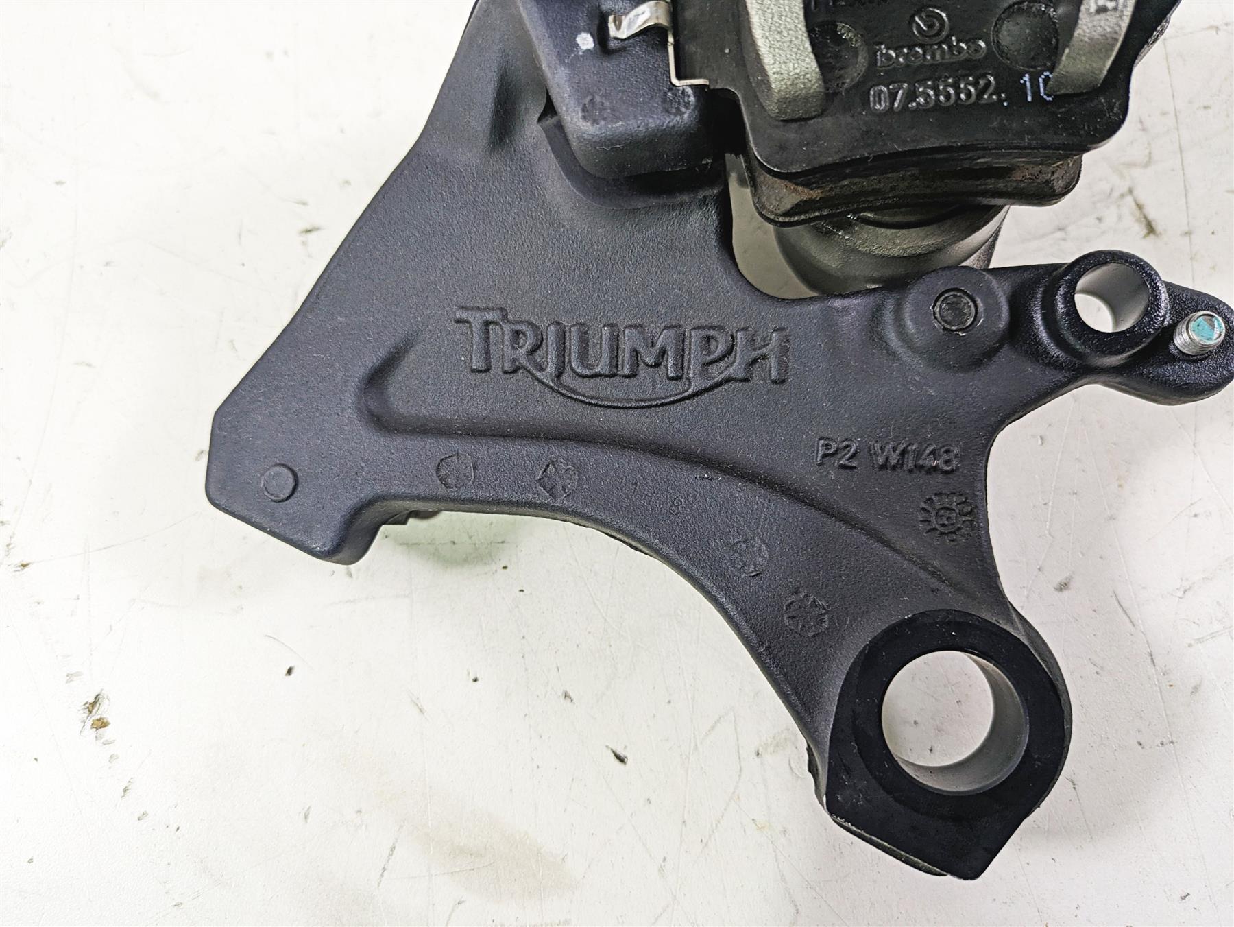 2023 Triumph Street Triple 765 RS Brembo Rear Brake Caliper + Bracket T2024011 - Image 9