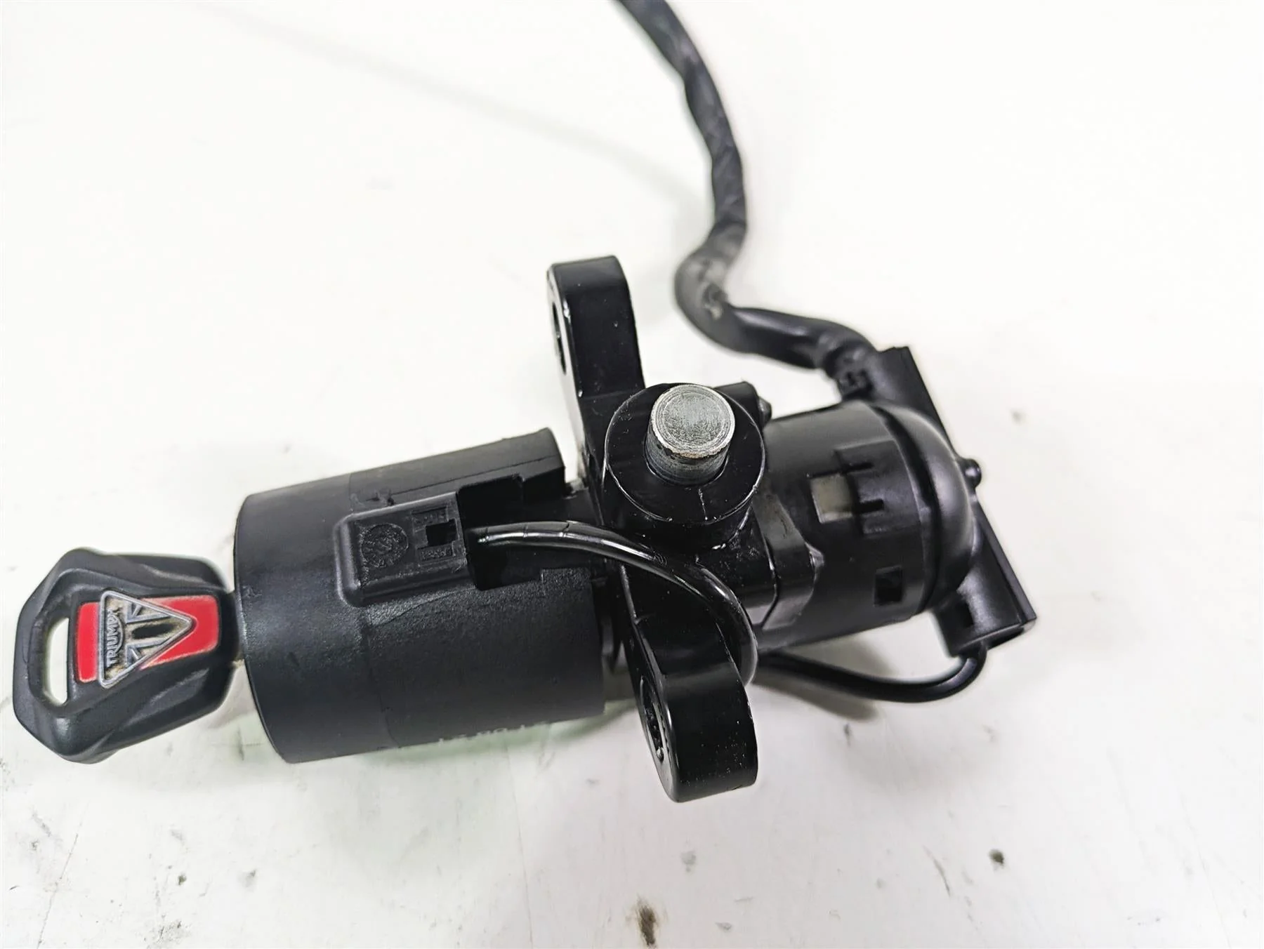 2023 Triumph Street Triple 765 RS Cdi Ignition Switch Key Set - Read T1290306 - Image 10