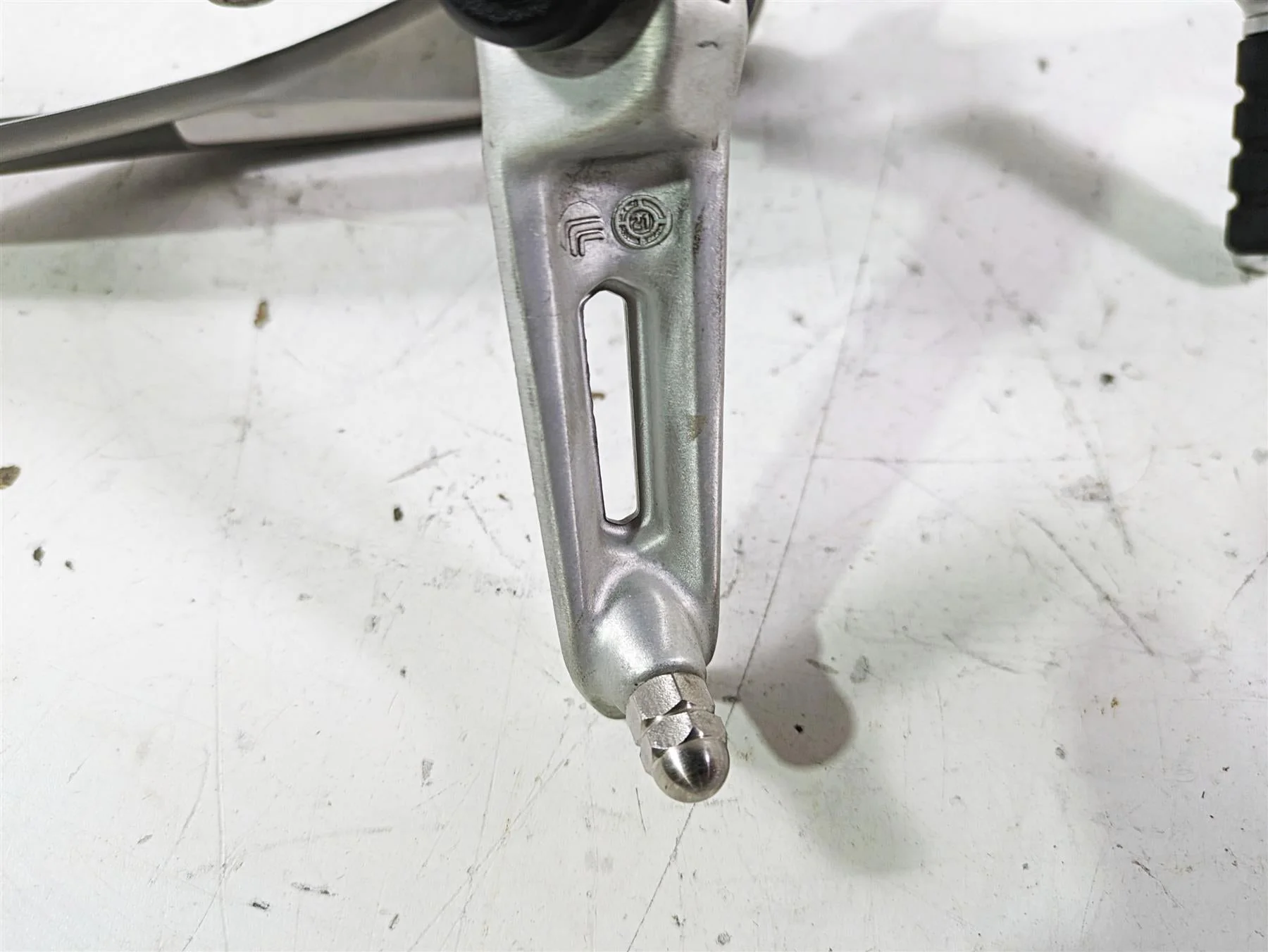 2023 Triumph Street Triple 765 RS Left Rider Footpeg & Shifter T2088021 T2089751 - Image 11