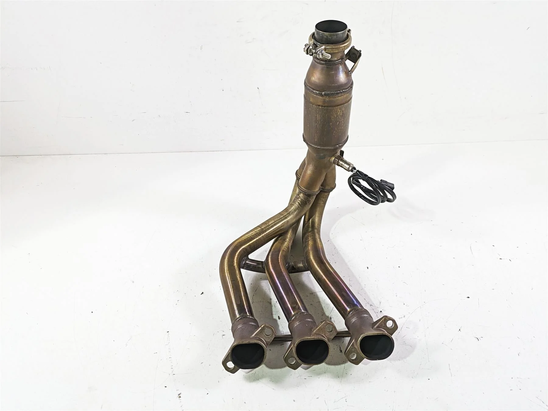 2023 Triumph Street Triple 765 RS Oem Exhaust Header Manifold T2202740 - Image 2