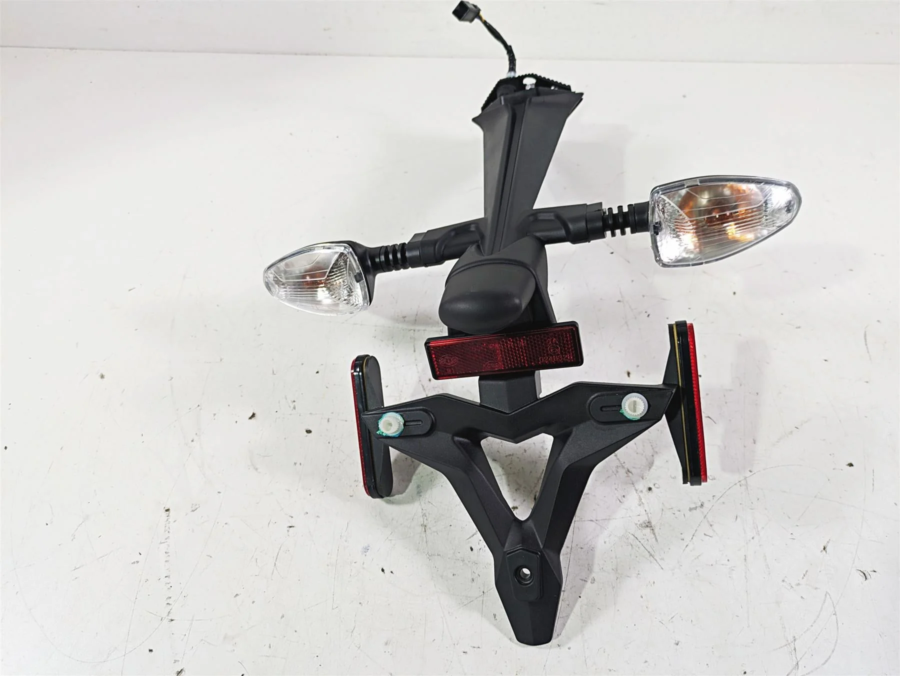 2023 Triumph Street Triple 765 RS Rear License Plate Holder & Blinker T2302024