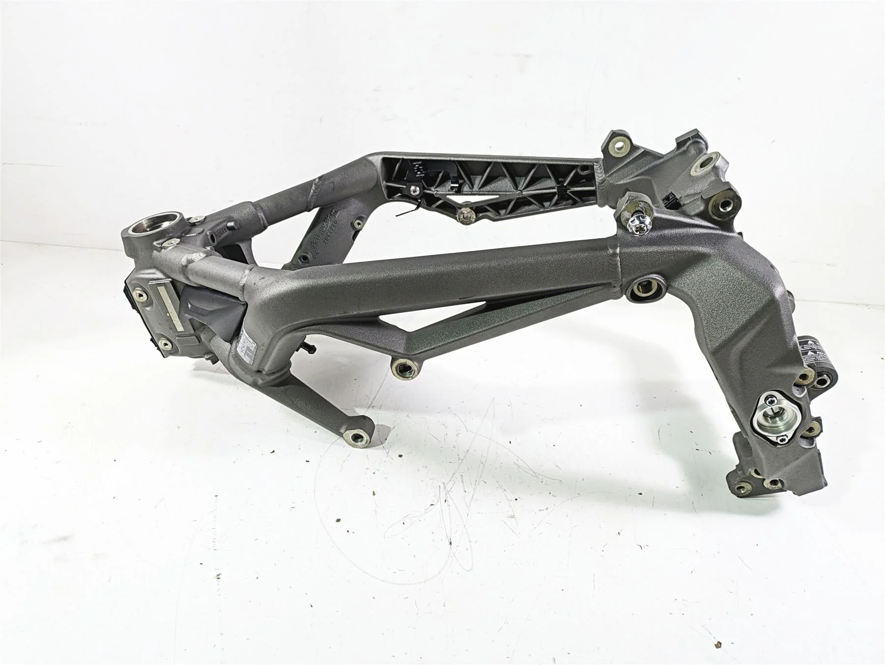 2023 Triumph Street Triple 765 RS Straight Main Frame Chassis With Salvage Oklahoma Title T2071923 - Image 4