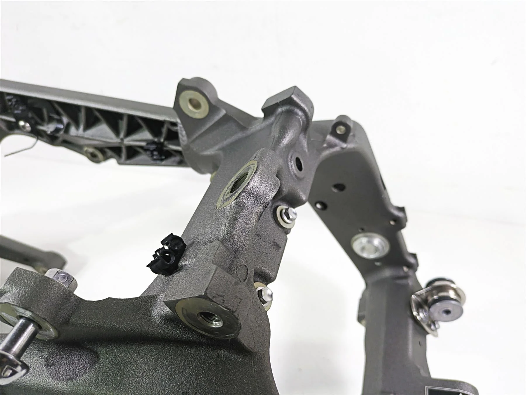 2023 Triumph Street Triple 765 RS Straight Main Frame Chassis With Salvage Oklahoma Title T2071923 - Image 7