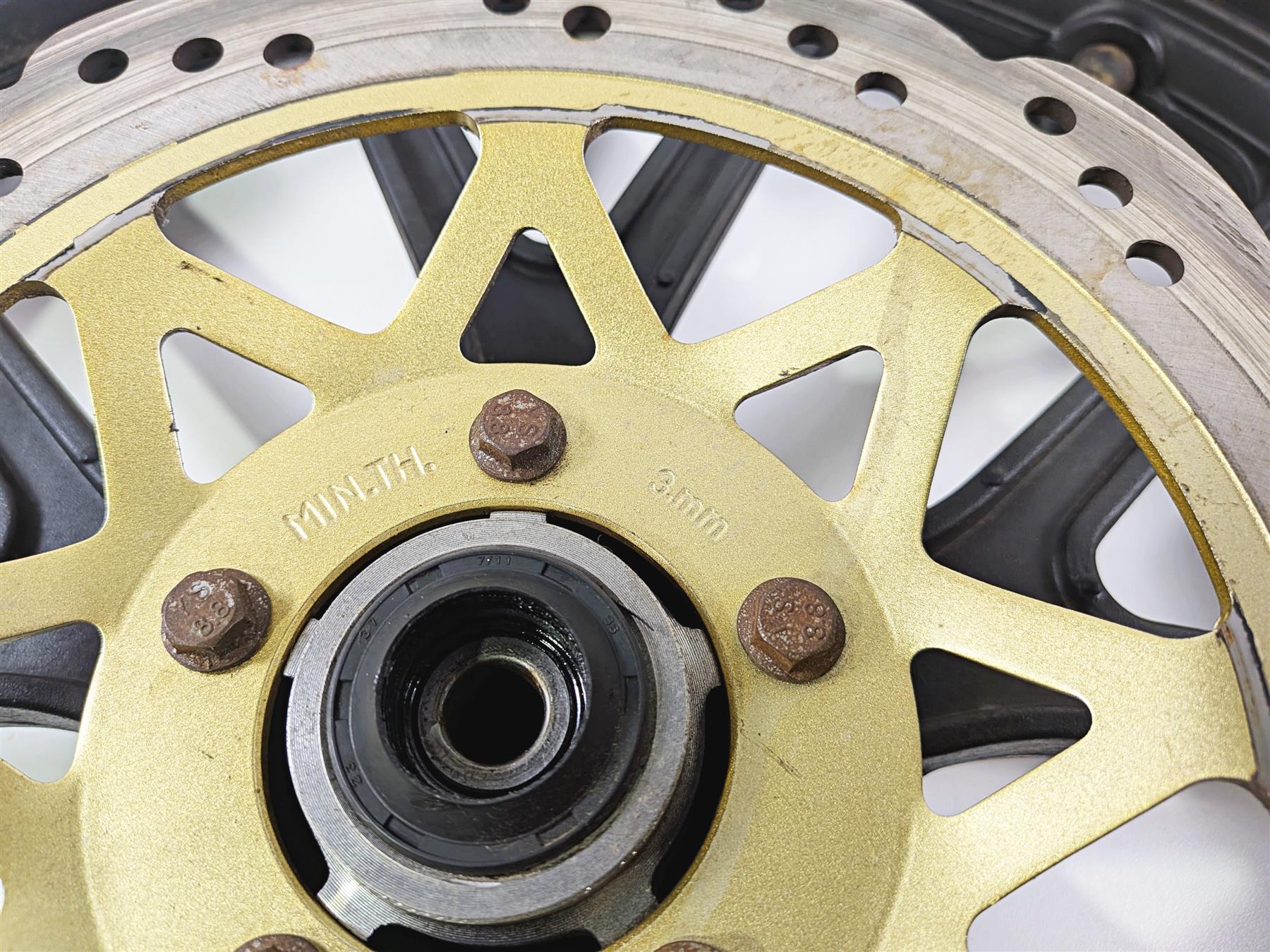 2023 Vitacci GTT 250 Straight Cast Front Wheel Rim 2.15x17 + Tire - Image 12