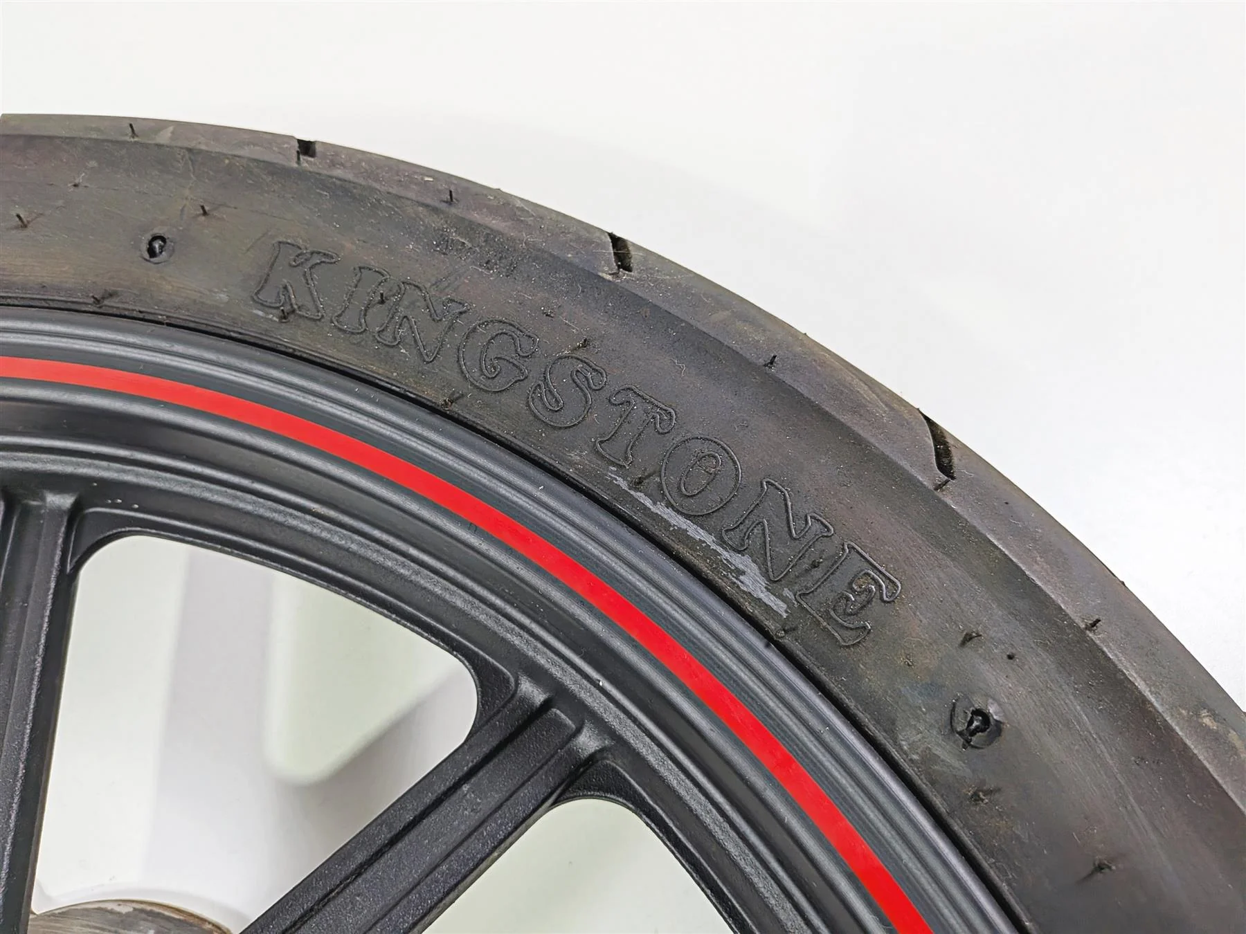 2023 Vitacci GTT 250 Straight Cast Front Wheel Rim 2.15x17 + Tire - Image 6