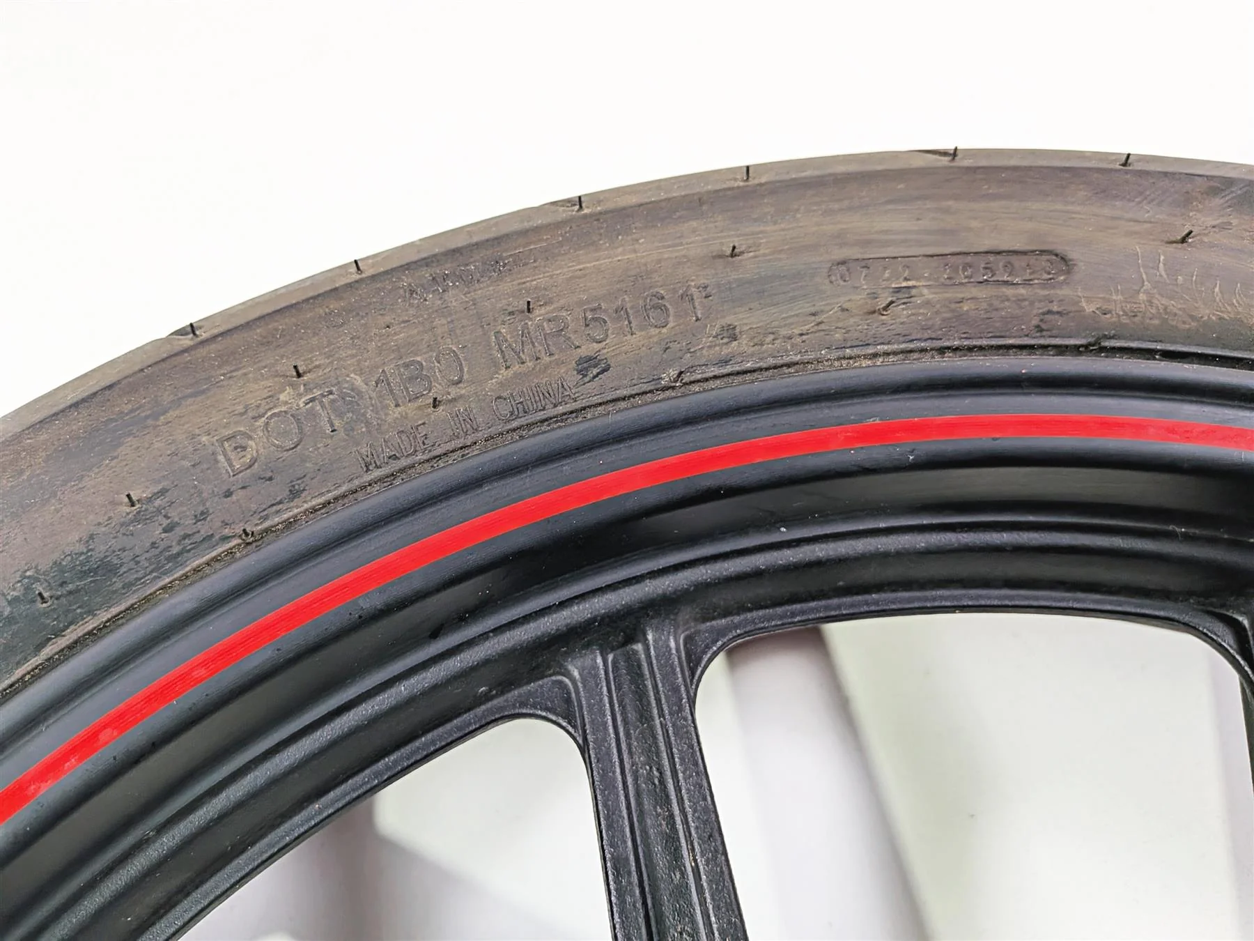 2023 Vitacci GTT 250 Straight Cast Front Wheel Rim 2.15x17 + Tire - Image 8