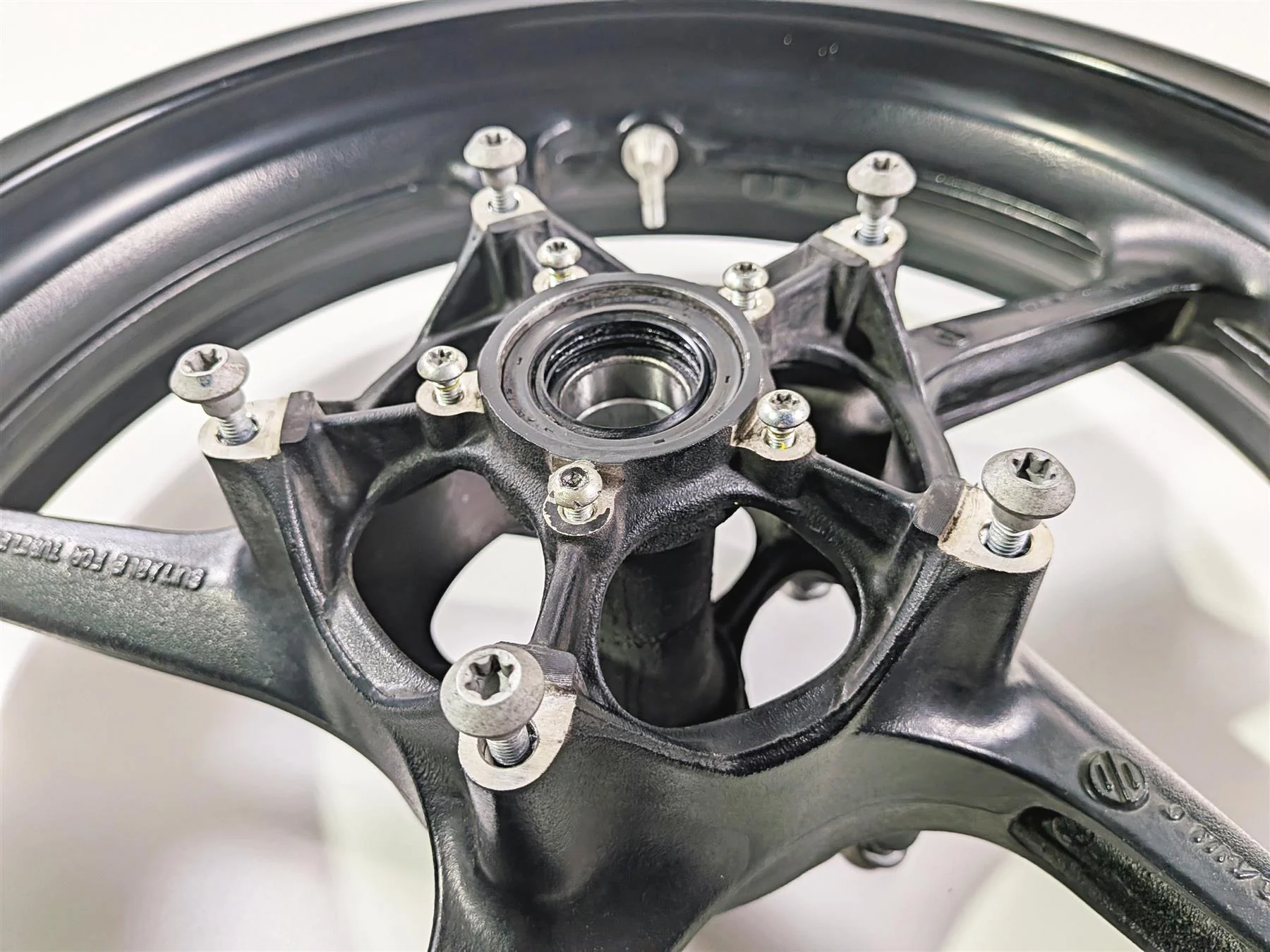 2023 Yamaha MT10 MTN1000 Front Wheel Rim Straight 17x3.5 B5Y-25168-00 - Image 6