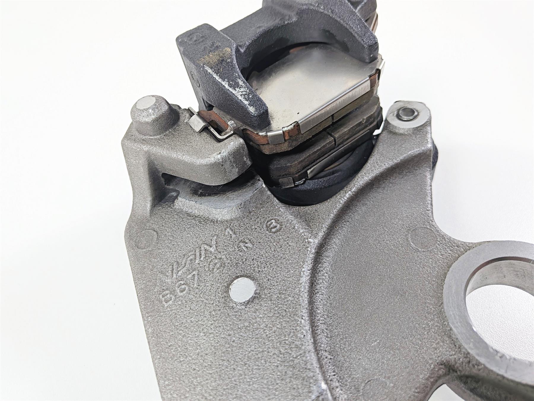 2023 Yamaha MT10 MTN1000 Rear Brake Caliper & Bracket Nissin B67-2580W-00-00 - Image 8
