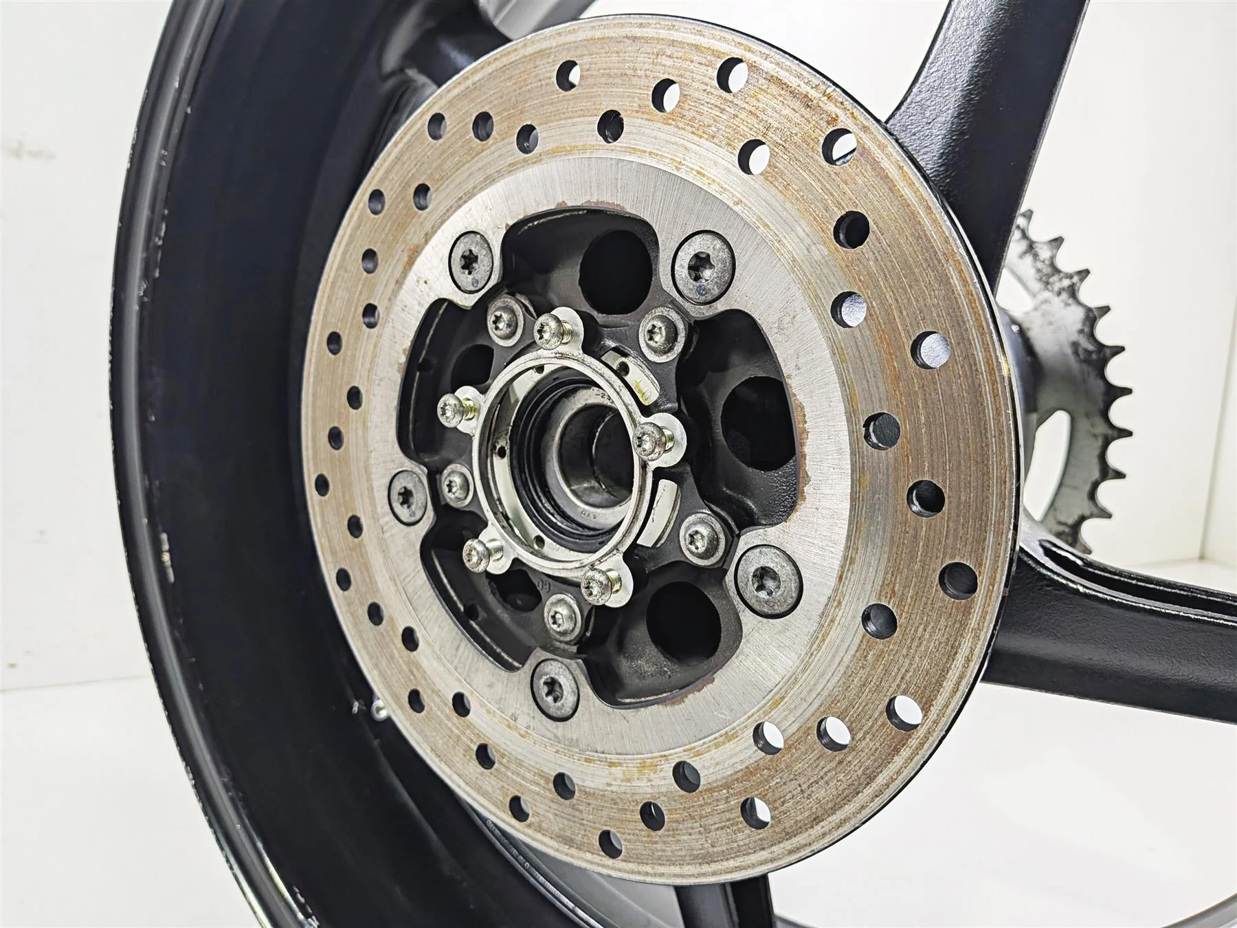 2023 Yamaha MT10 MTN1000 Rear Wheel Rim 17x4 0.81mm Runout B5Y-25338-00 - Image 10