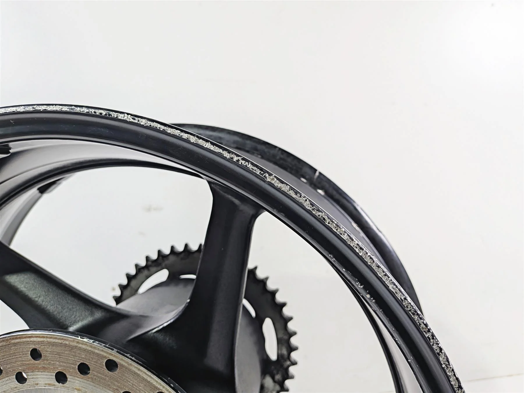 2023 Yamaha MT10 MTN1000 Rear Wheel Rim 17x4 0.81mm Runout B5Y-25338-00 - Image 11