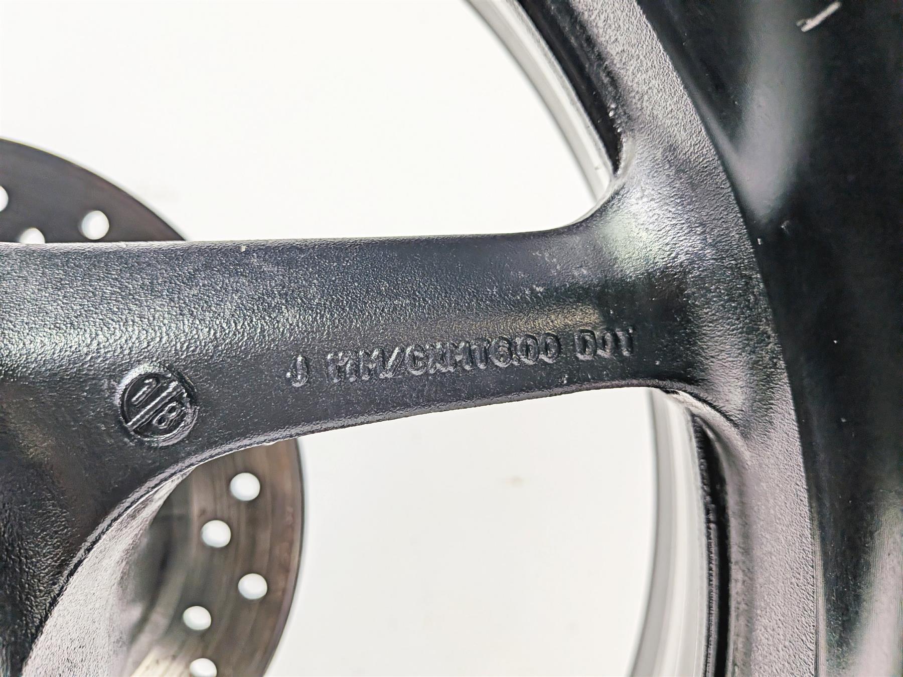 2023 Yamaha MT10 MTN1000 Rear Wheel Rim 17x4 0.81mm Runout B5Y-25338-00 - Image 8
