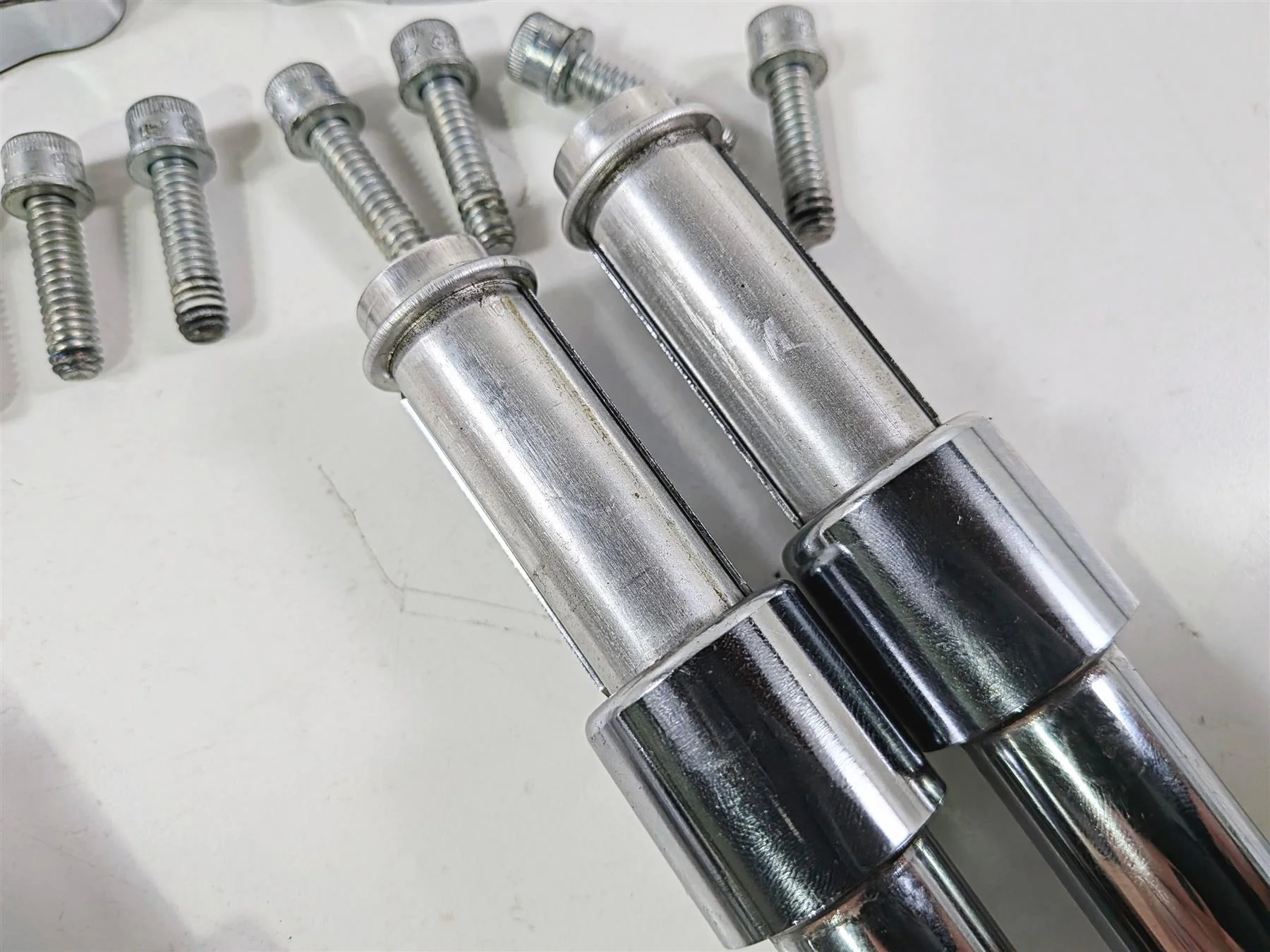 2024 Harley Softail FXLRST Low Rider Chrome Push Rod Cover Set 25700410 - Image 12
