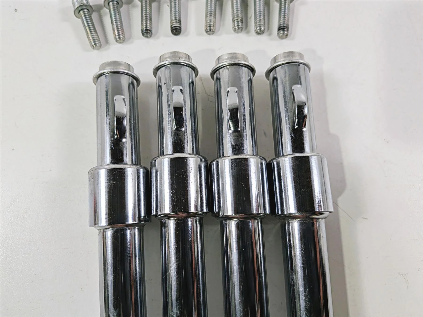 2024 Harley Softail FXLRST Low Rider Chrome Push Rod Cover Set 25700410 - Image 5