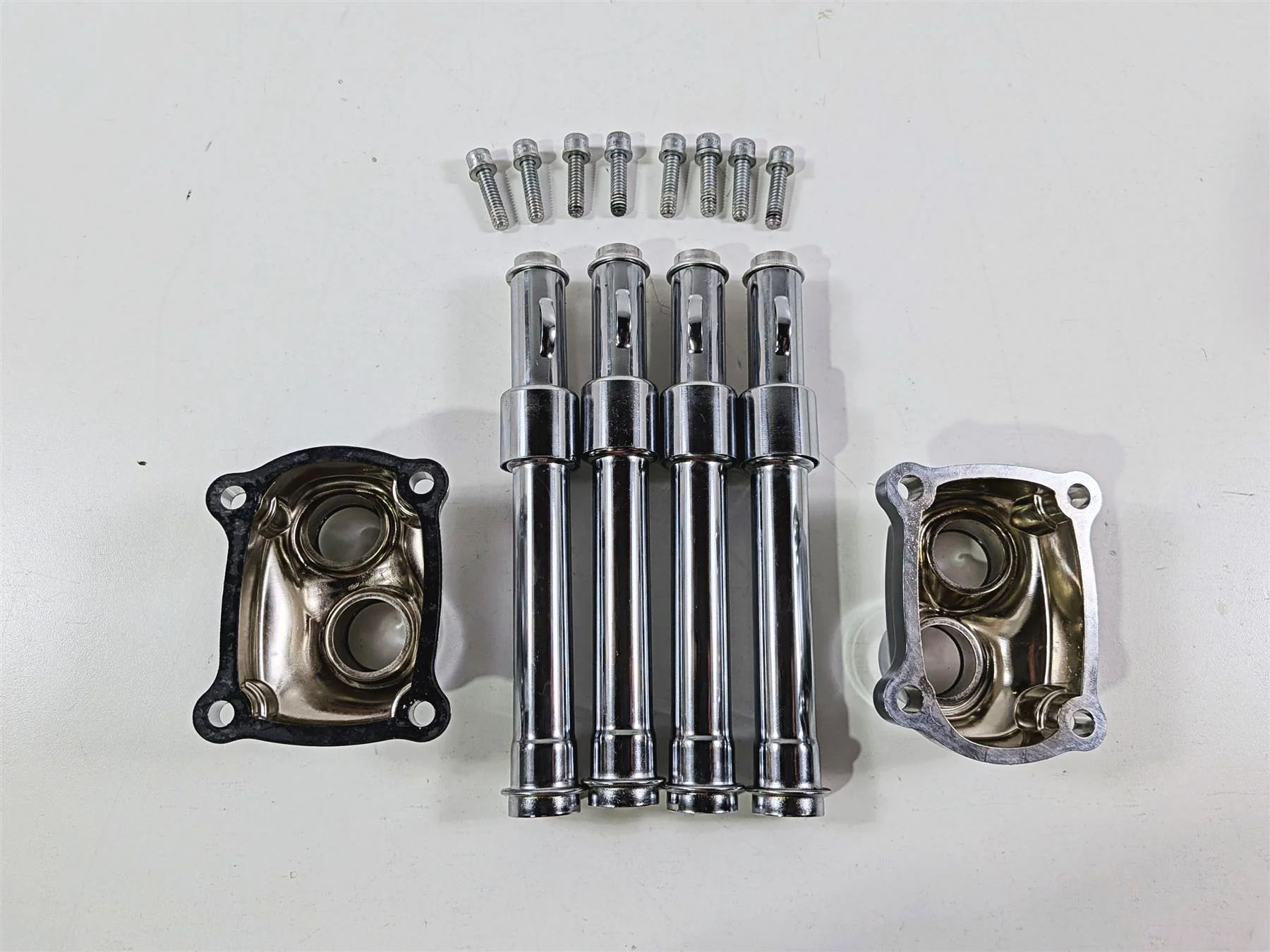 2024 Harley Softail FXLRST Low Rider Chrome Push Rod Cover Set 25700410 - Image 6