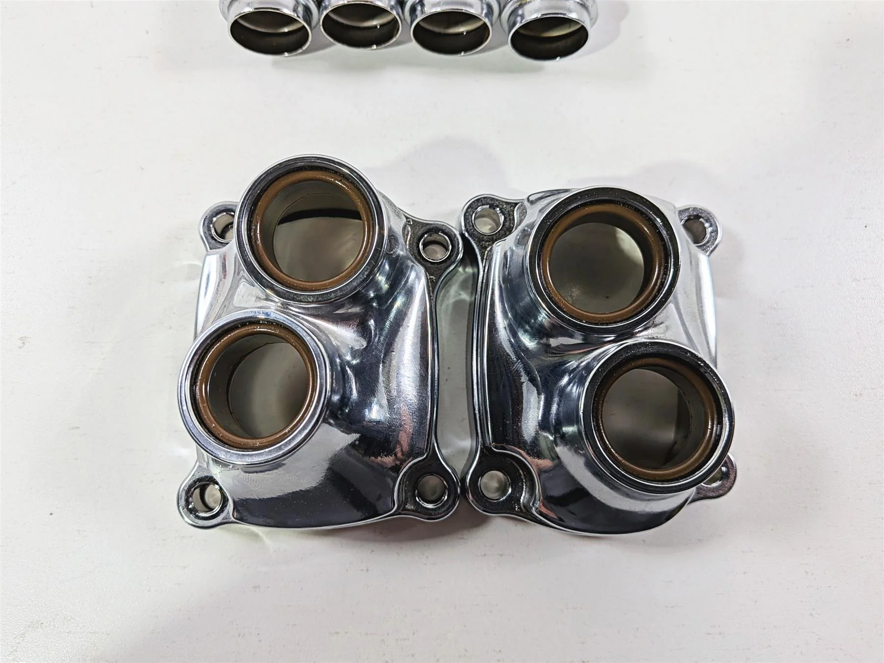 2024 Harley Softail FXLRST Low Rider Chrome Push Rod Cover Set 25700410 - Image 8