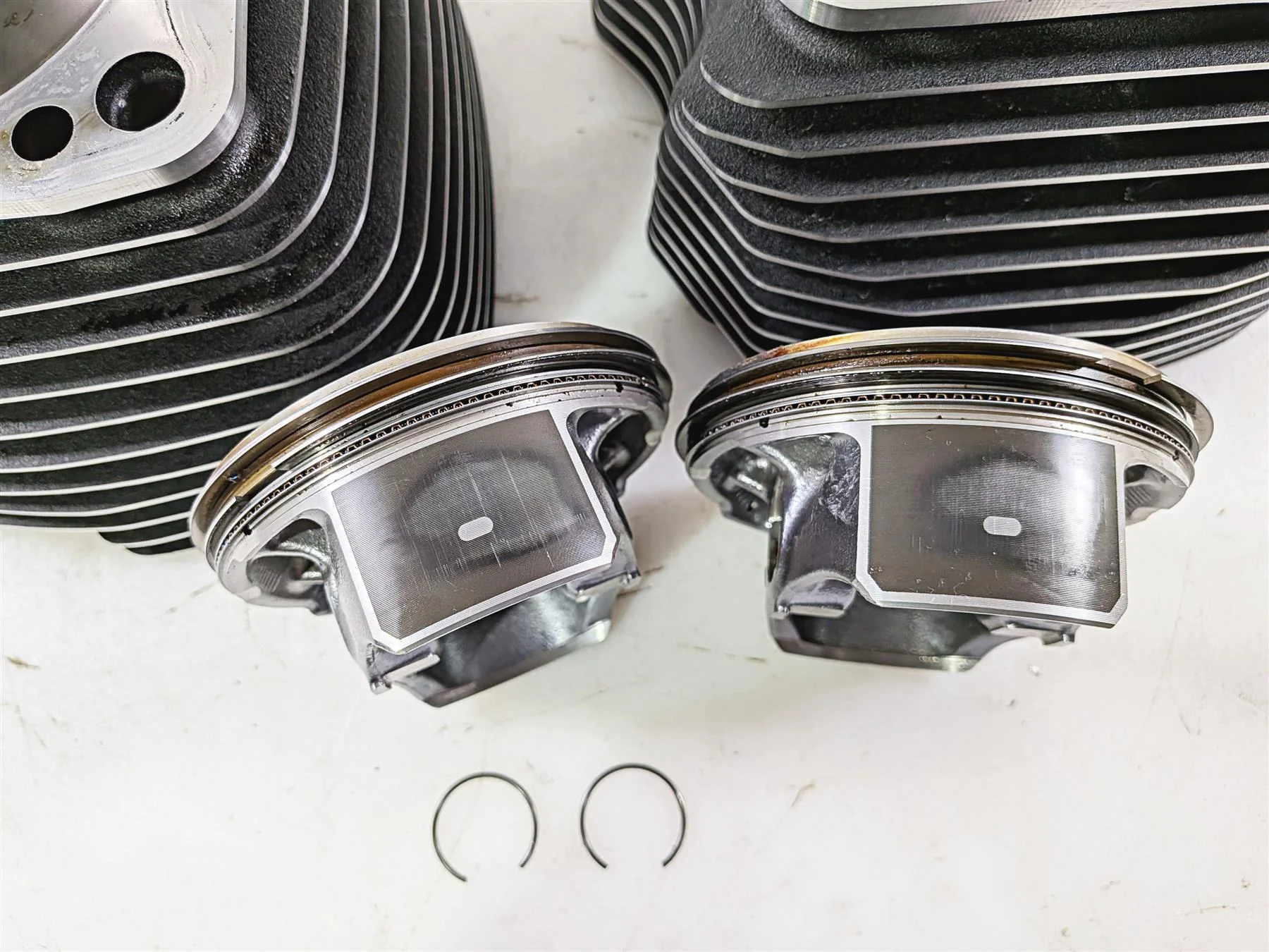 2024 Harley Softail FXLRST Low Rider Cylinder & Piston Set 117ci M8 3k 16800387 - Image 11