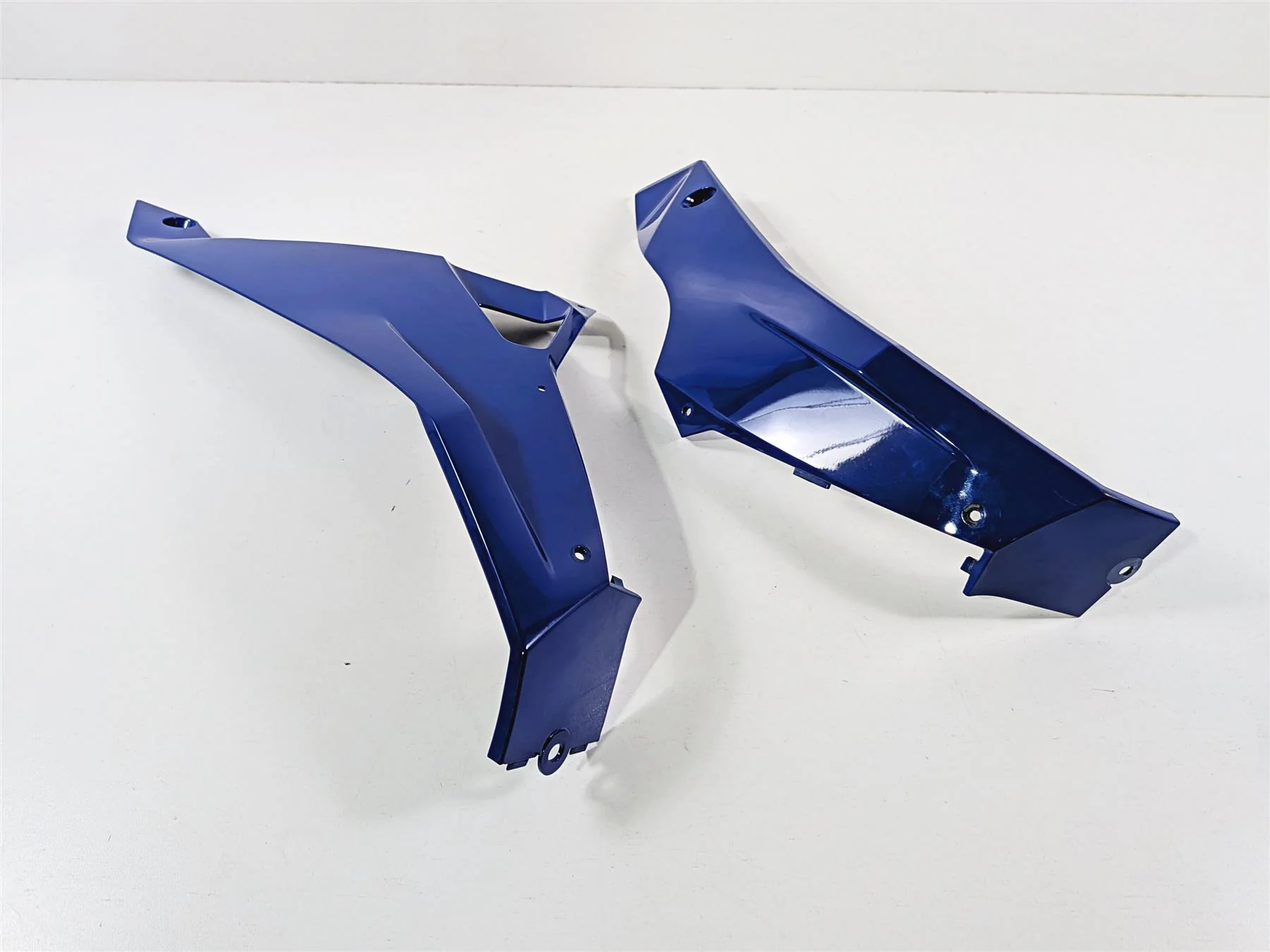 2024 Kawasaki EX500 Ninja 40th An. Blue Lower Belly Cover Fairing Set 55028-0888 - Image 9