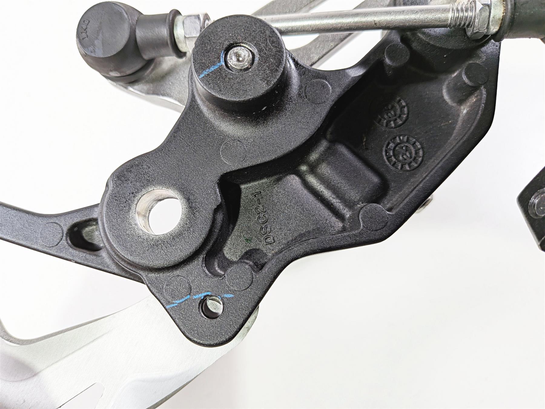 2024 Kawasaki EX500 Ninja 40th An. Left Front Foot Peg & Shifter 35063-1407 - Image 11