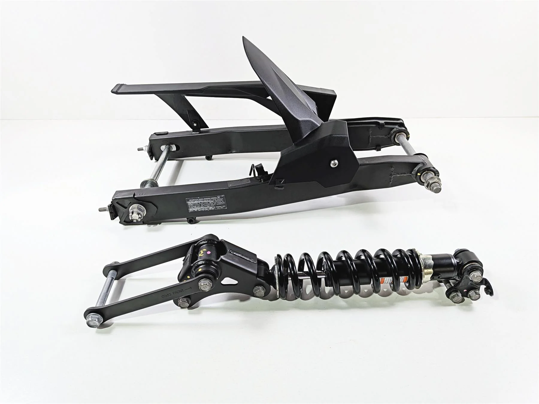 2024 Kawasaki EX500 Ninja 40th An. Rear Swingarm & Shock Damper 33001-0761-18R - Image 7