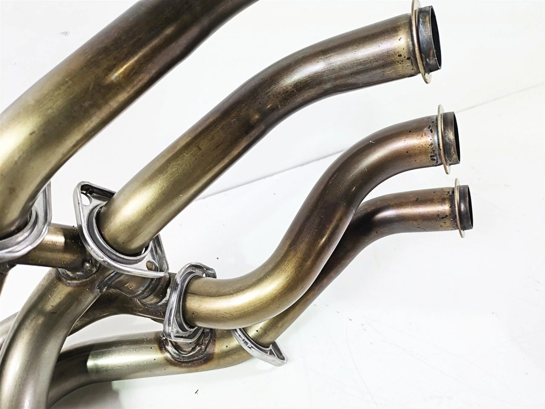 2024 Kawasaki ZX6R ZX636 Ninja Exhaust Header & Mid Camber 39178-0452 49062-0749 - Image 7