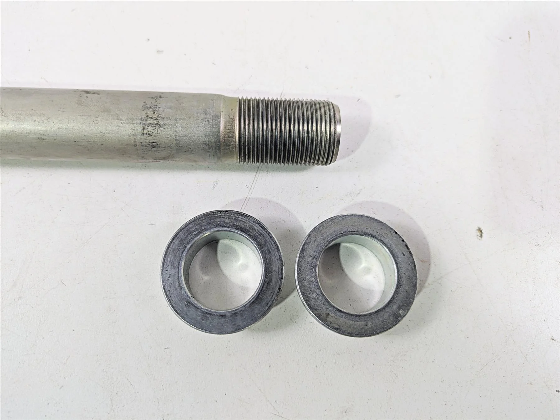 2024 Kawasaki ZX6R ZX636 Ninja Front Axle Wheel Spindle 25mm 41068-0599 - Image 9