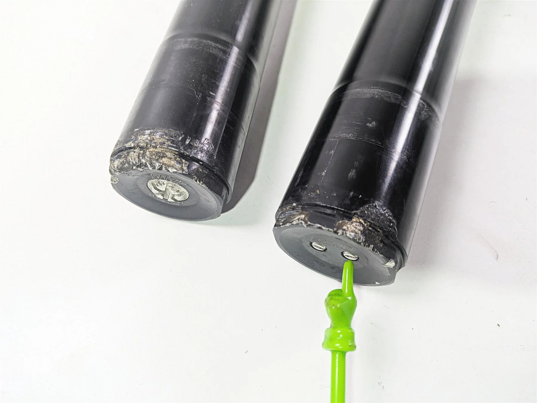 2024 Kawasaki ZX6R ZX636 Ninja Front Fork Leg Set Straight - READ 44071-1598 - Image 7