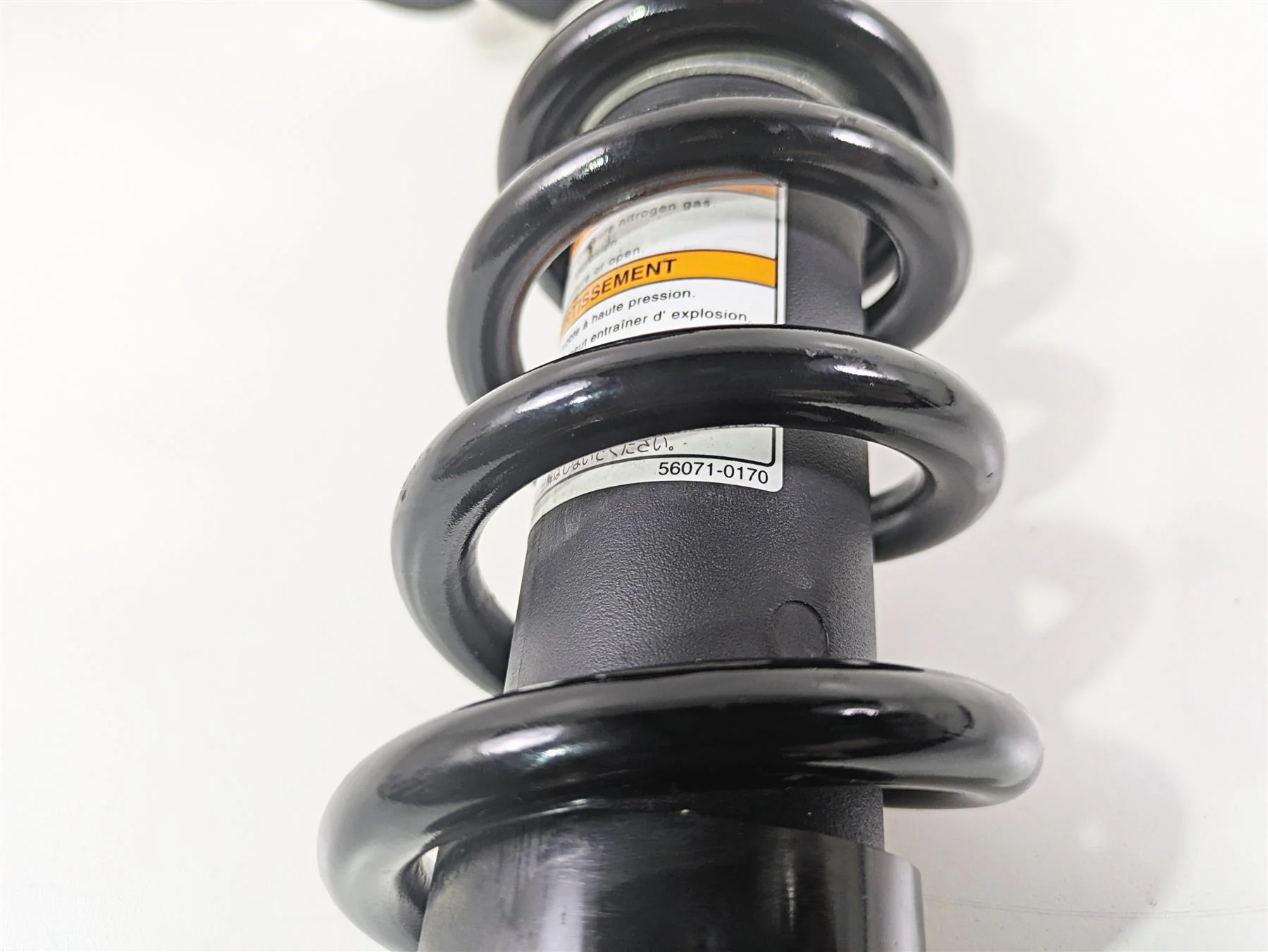 2024 Kawasaki ZX6R ZX636 Ninja Rear Suspension Shock Black 45014-0393-52E - Image 5