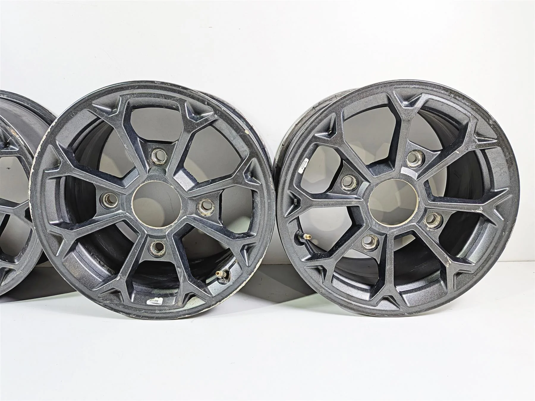 2024 Polaris RZR XP 1000 Sport Front Rear 14x6 14x8 Wheels Set 1523799 1525350 - Image 3