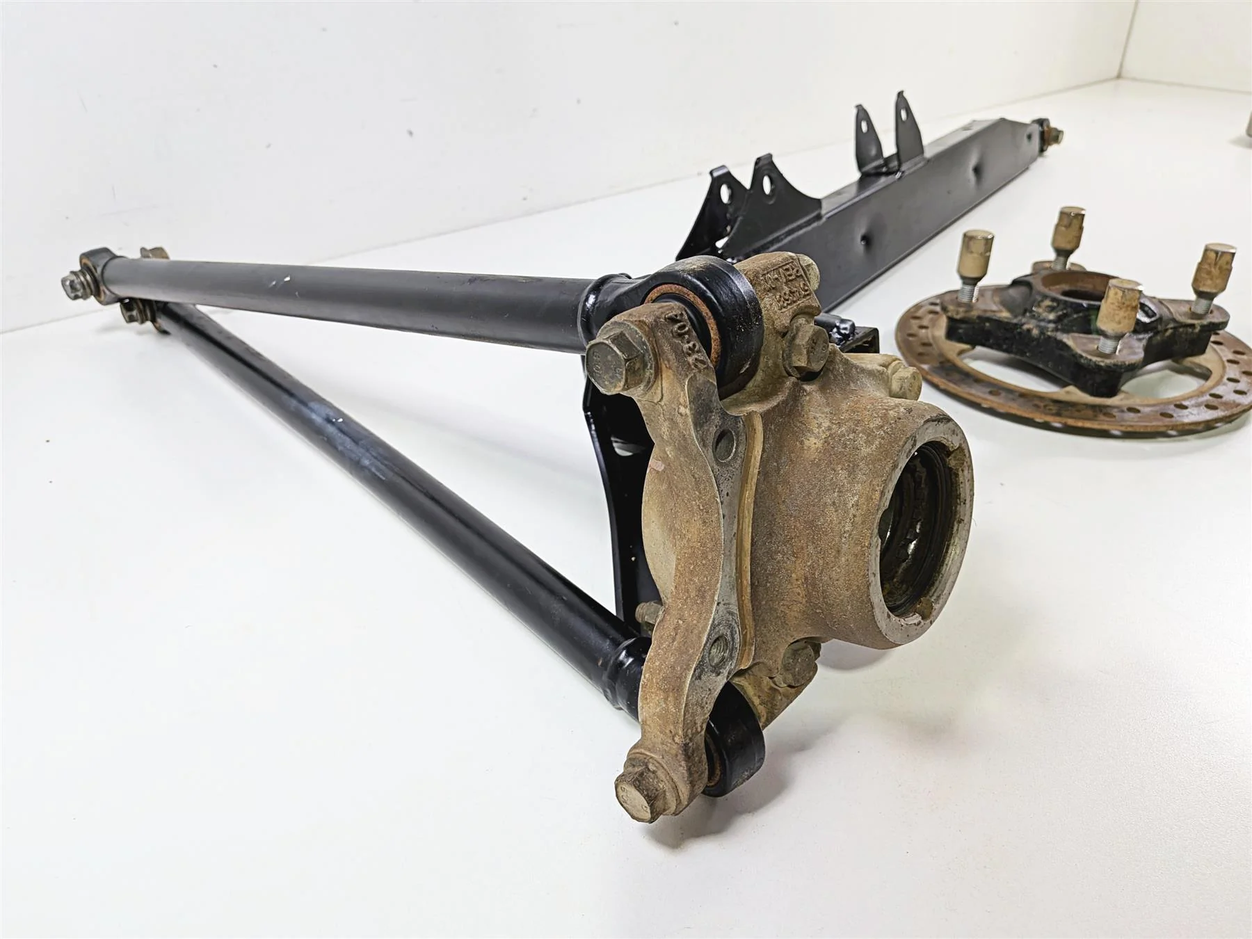 2024 Polaris RZR XP 1000 Sport Rear Right Trailing Arm & Spindle Hub 1544718 - Image 3