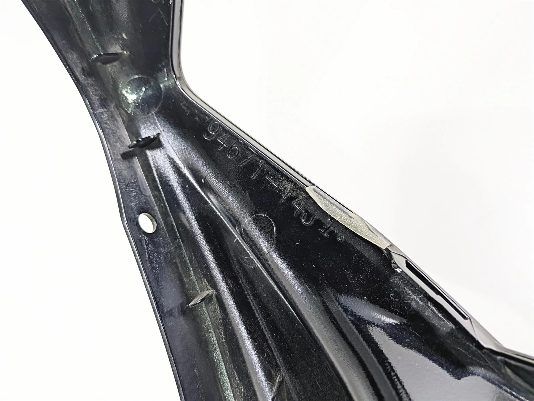 2024 Suzuki GSXR600 Air Inlet  Lower Nose Cover Fairing Black 94671-14J1 - Image 8