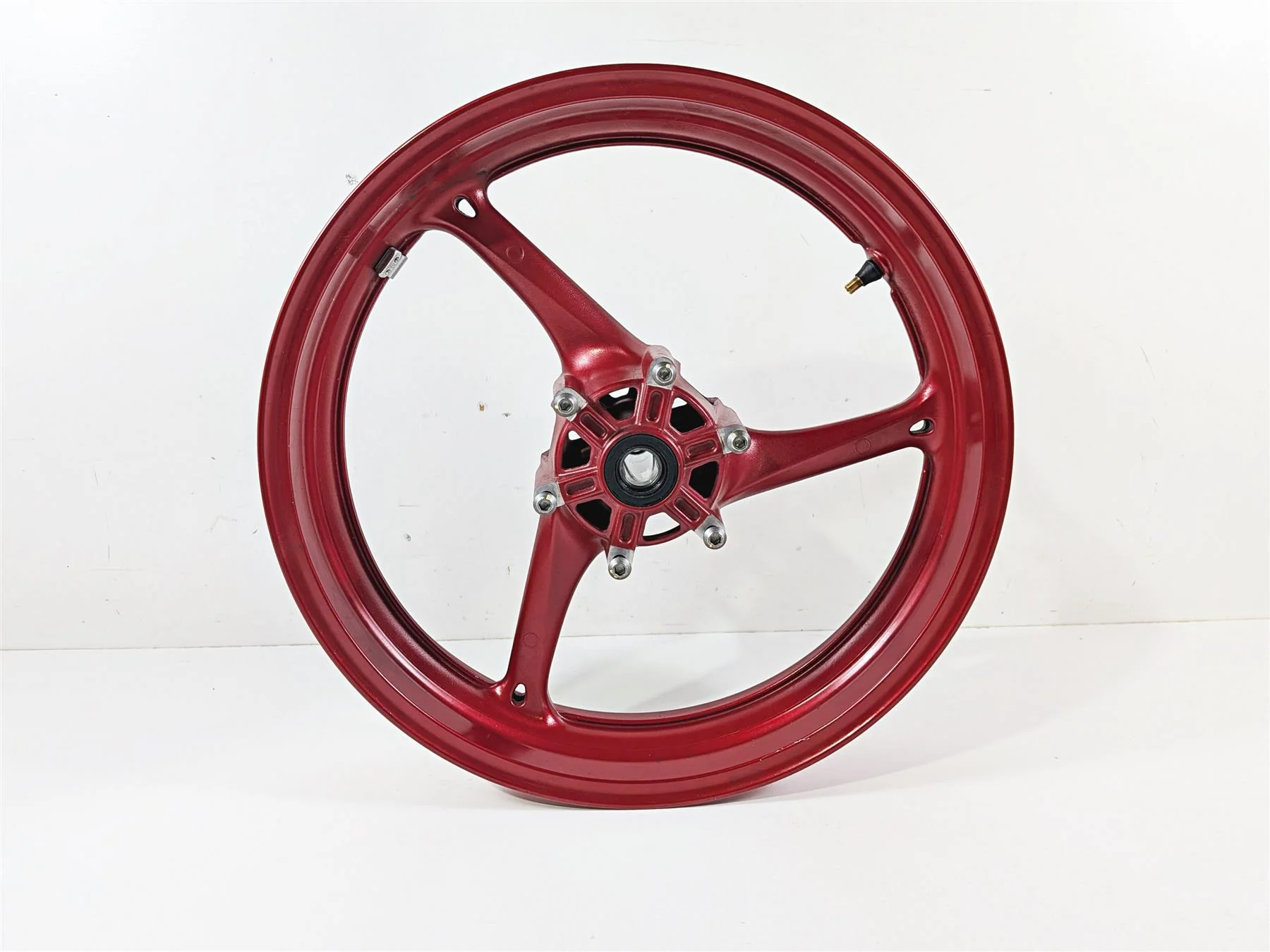 2024 Suzuki GSXR600 Straight Front Wheel Rim Red 17x3.5 54111-14J00