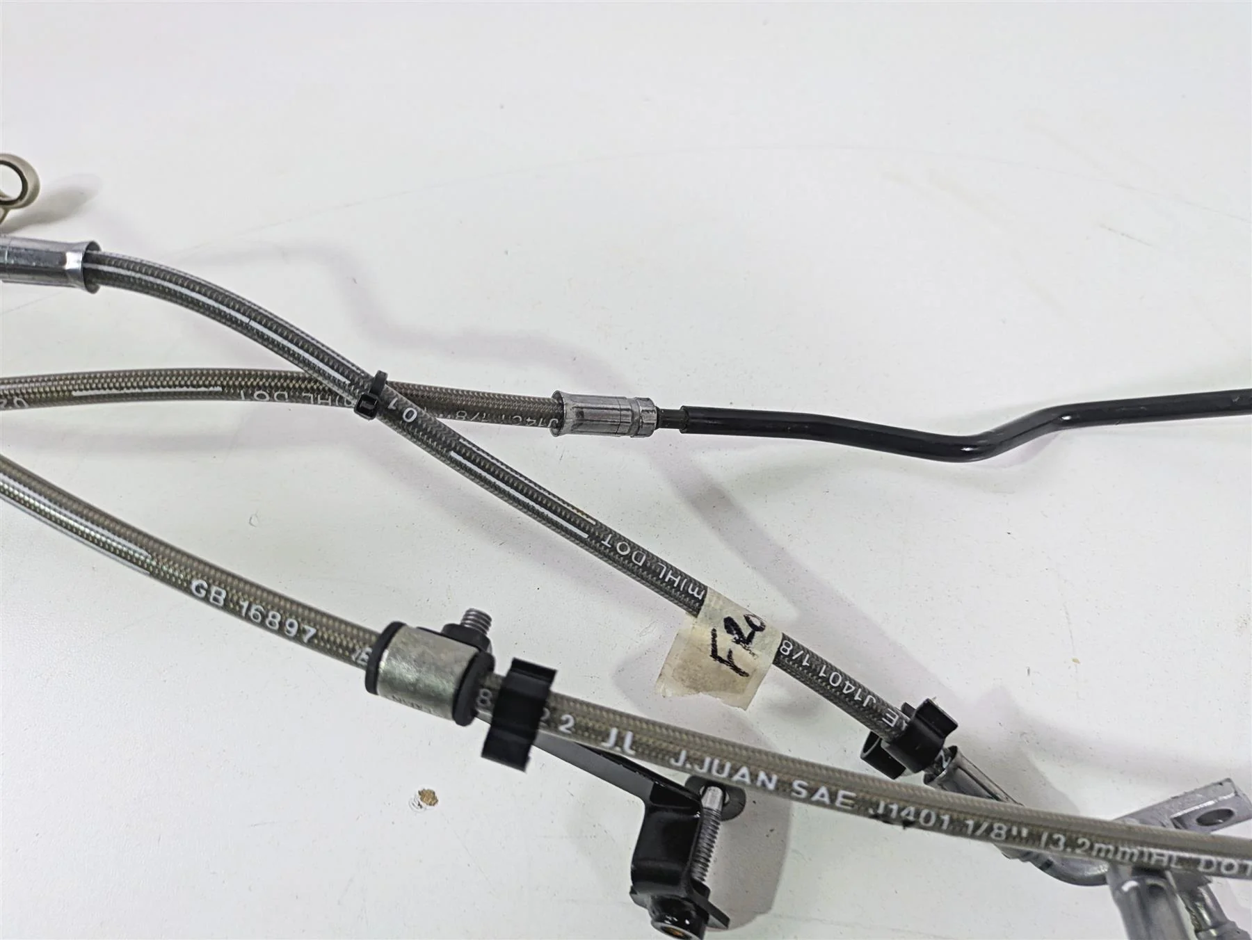 2024 Triumph Street Triple 765 R Front Rear Abs Brake Line Set T2024208 T2028157 - Image 10