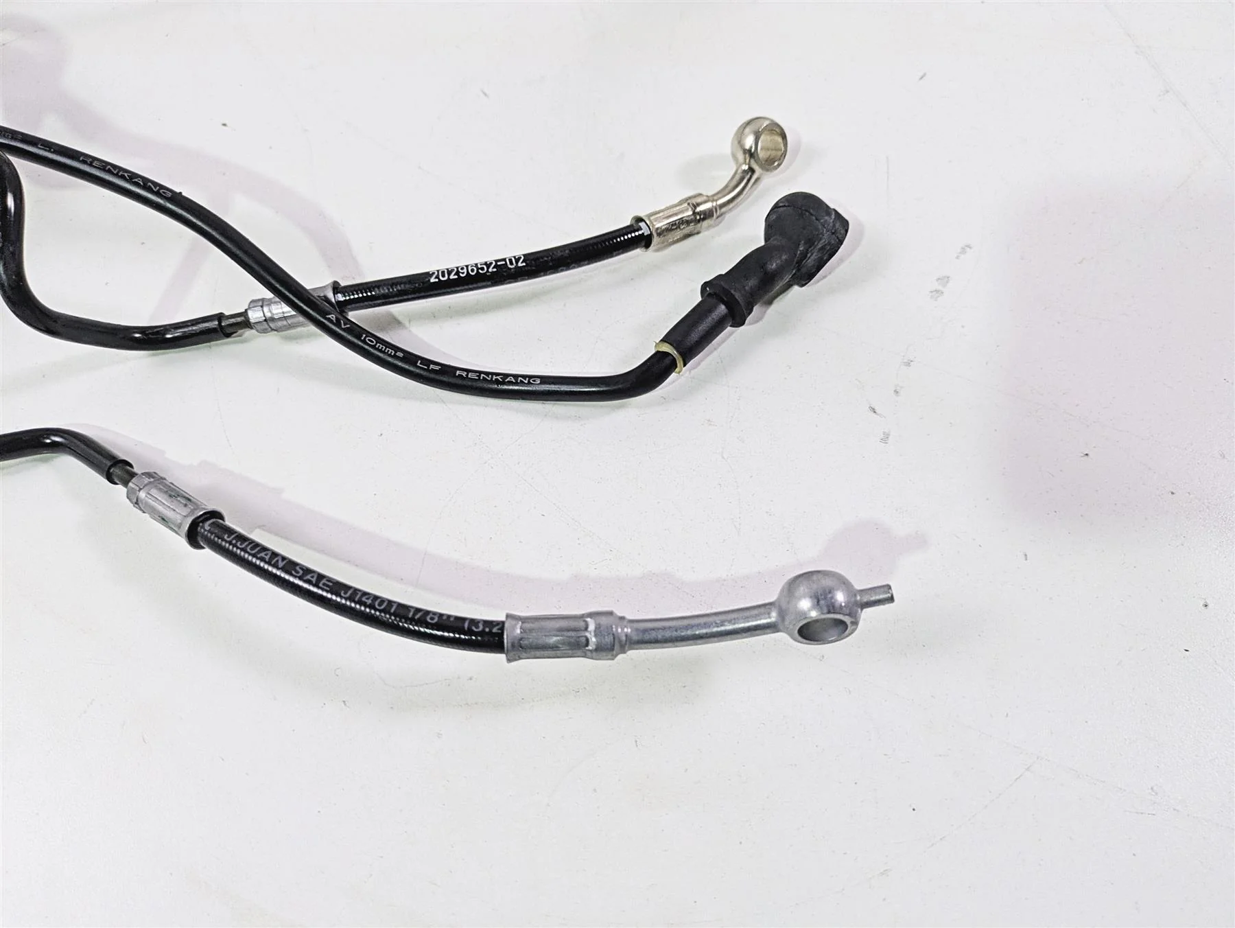 2024 Triumph Street Triple 765 R Front Rear Abs Brake Line Set T2024208 T2028157 - Image 2