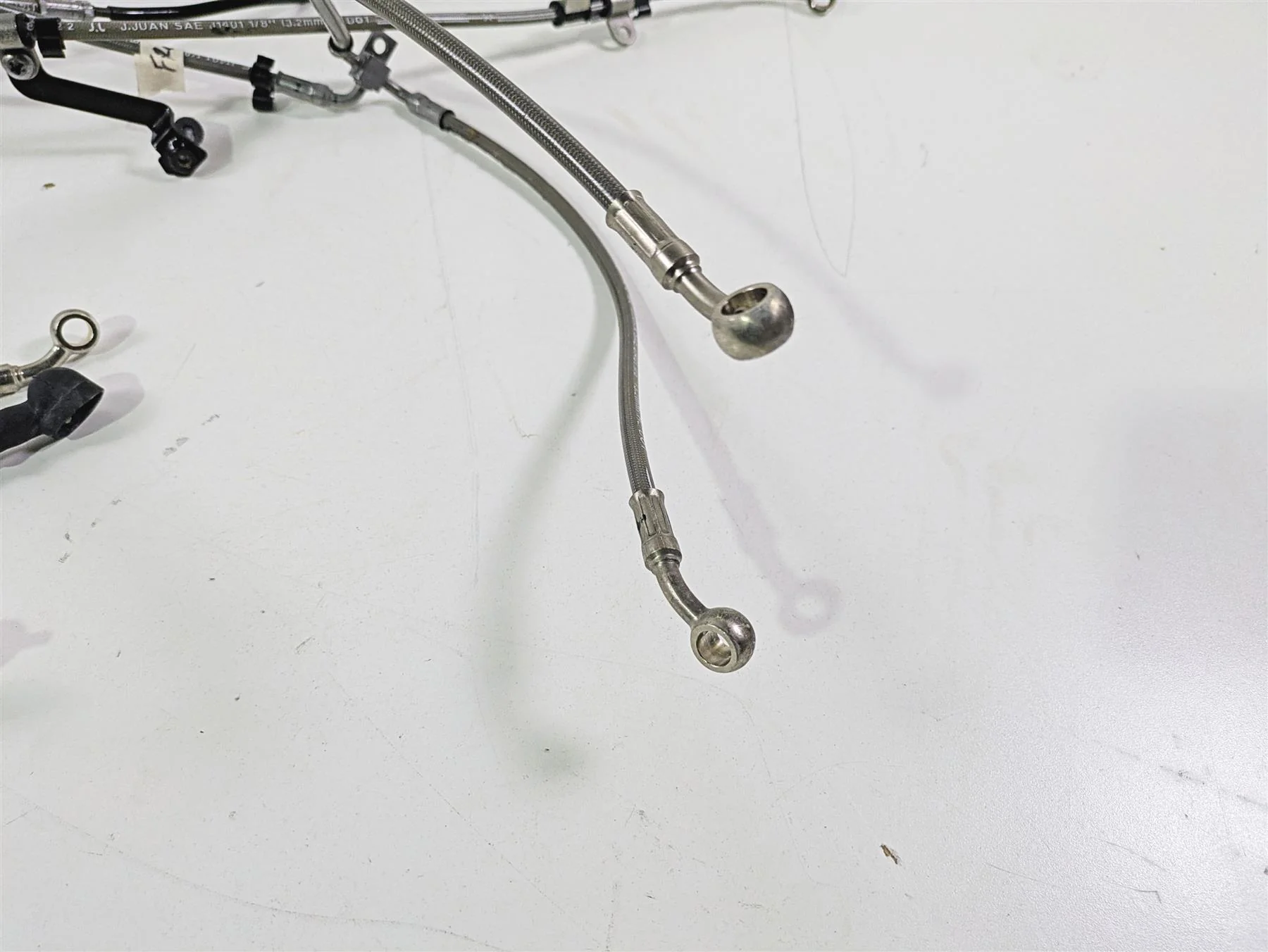 2024 Triumph Street Triple 765 R Front Rear Abs Brake Line Set T2024208 T2028157 - Image 6