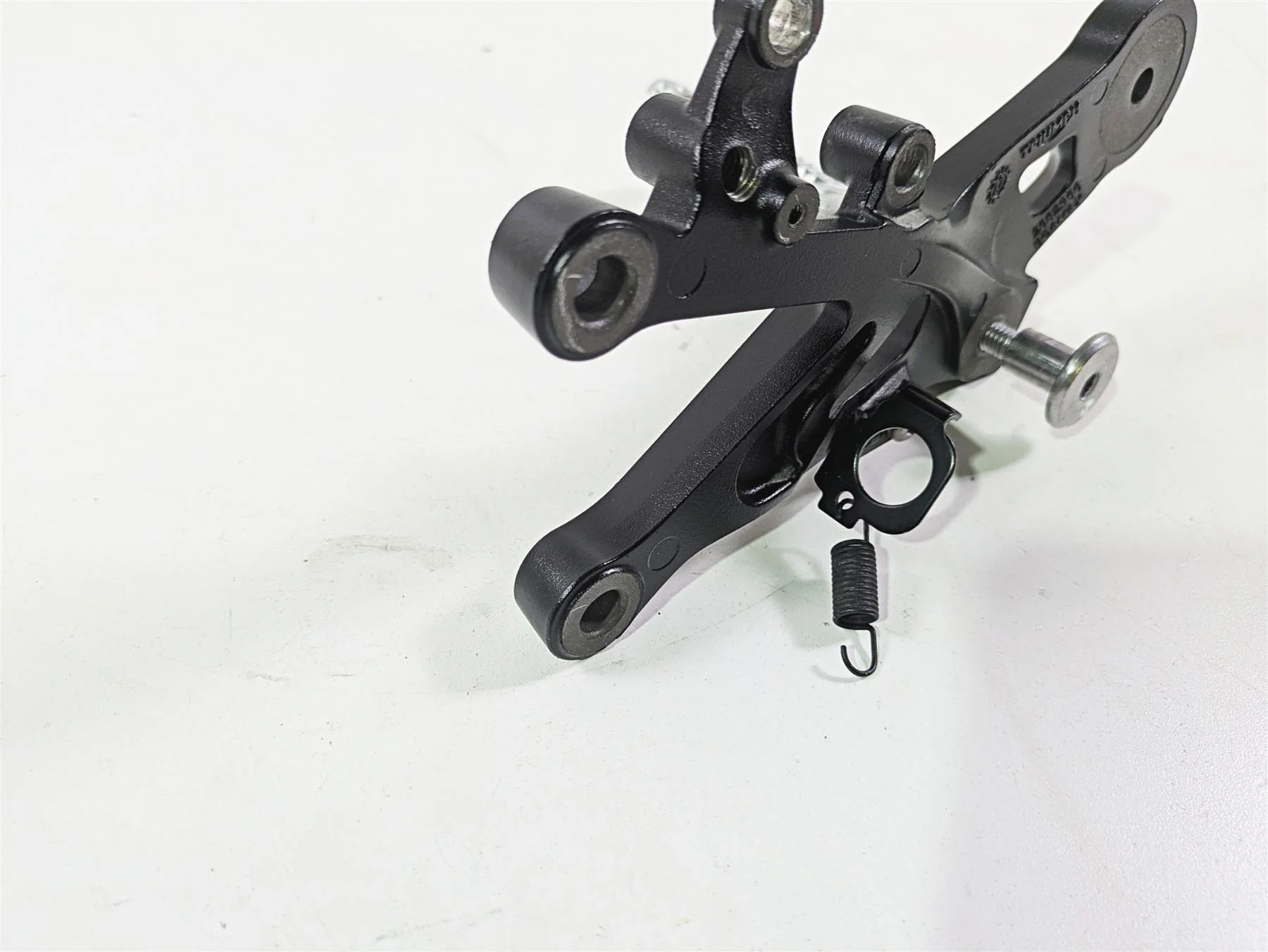 2024 Triumph Street Triple 765 R Right Rider Footpeg & Mount Set T2082980 - Image 7
