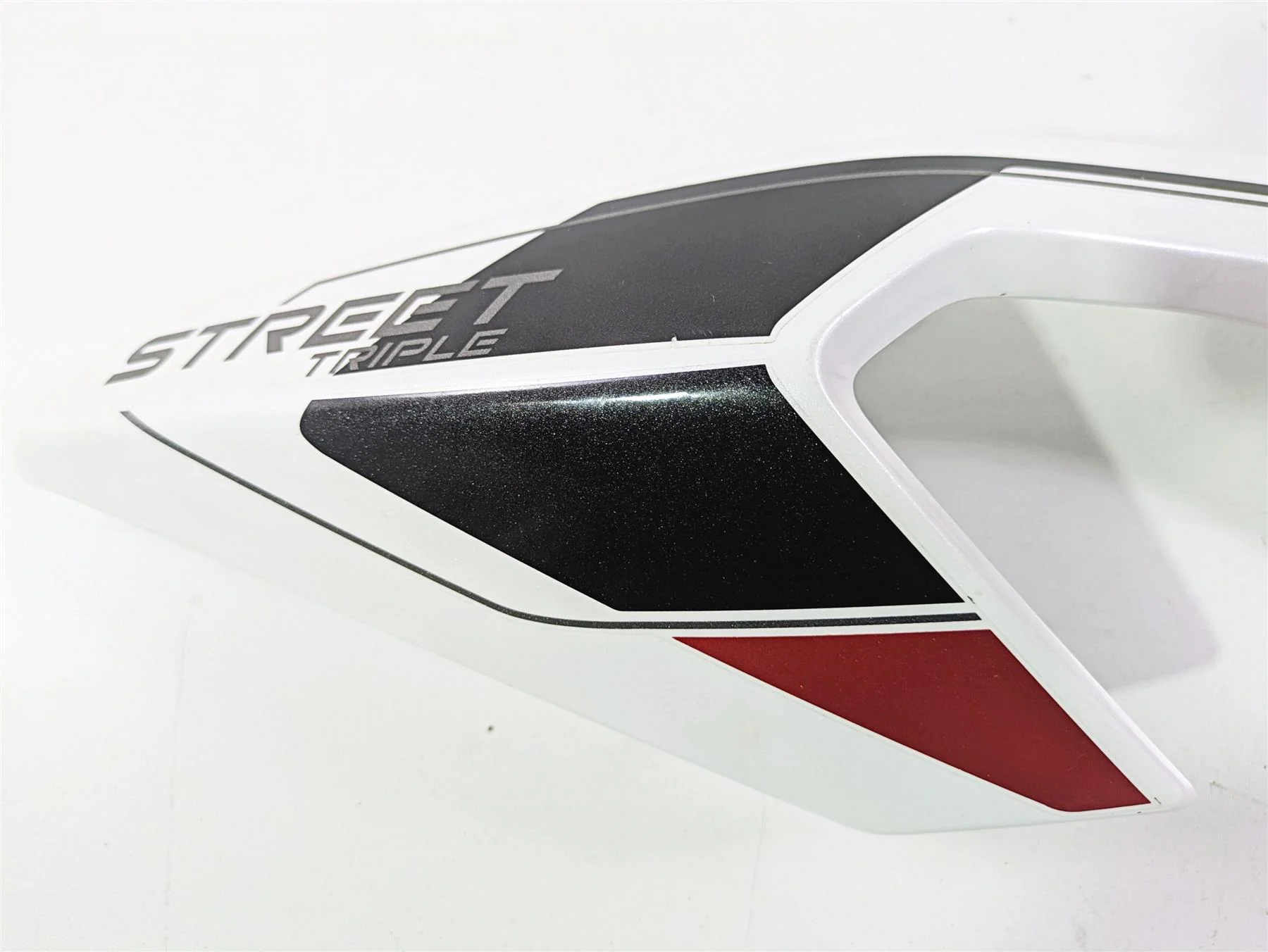 2024 Triumph Street Triple 765 R Upper Left Side Panel Fairing T2311915 - Image 9