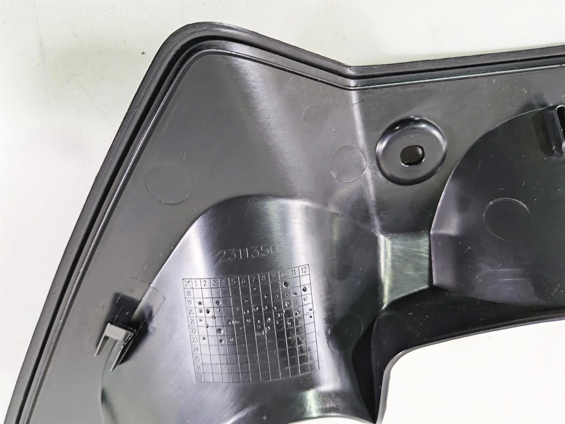 2024 Triumph Tiger 900 GT Ignition Switch Cover Plastic Fairing T2311350 - Image 10