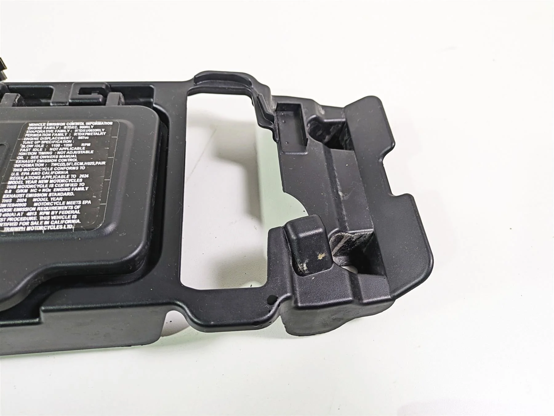 2024 Triumph Tiger 900 GT Rear Body Plastic Stay Holder Kit T2505566 T2505645 - Image 9