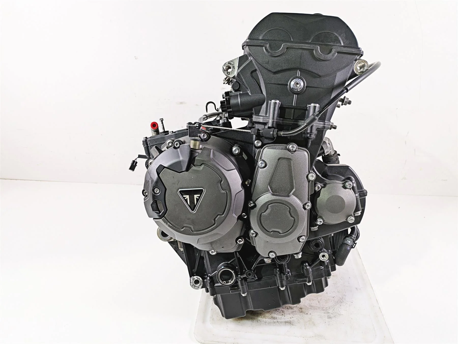 2024 Triumph Tiger 900 GT Running Engine Motor 3k Only - Video - READ T1160499 - Image 2