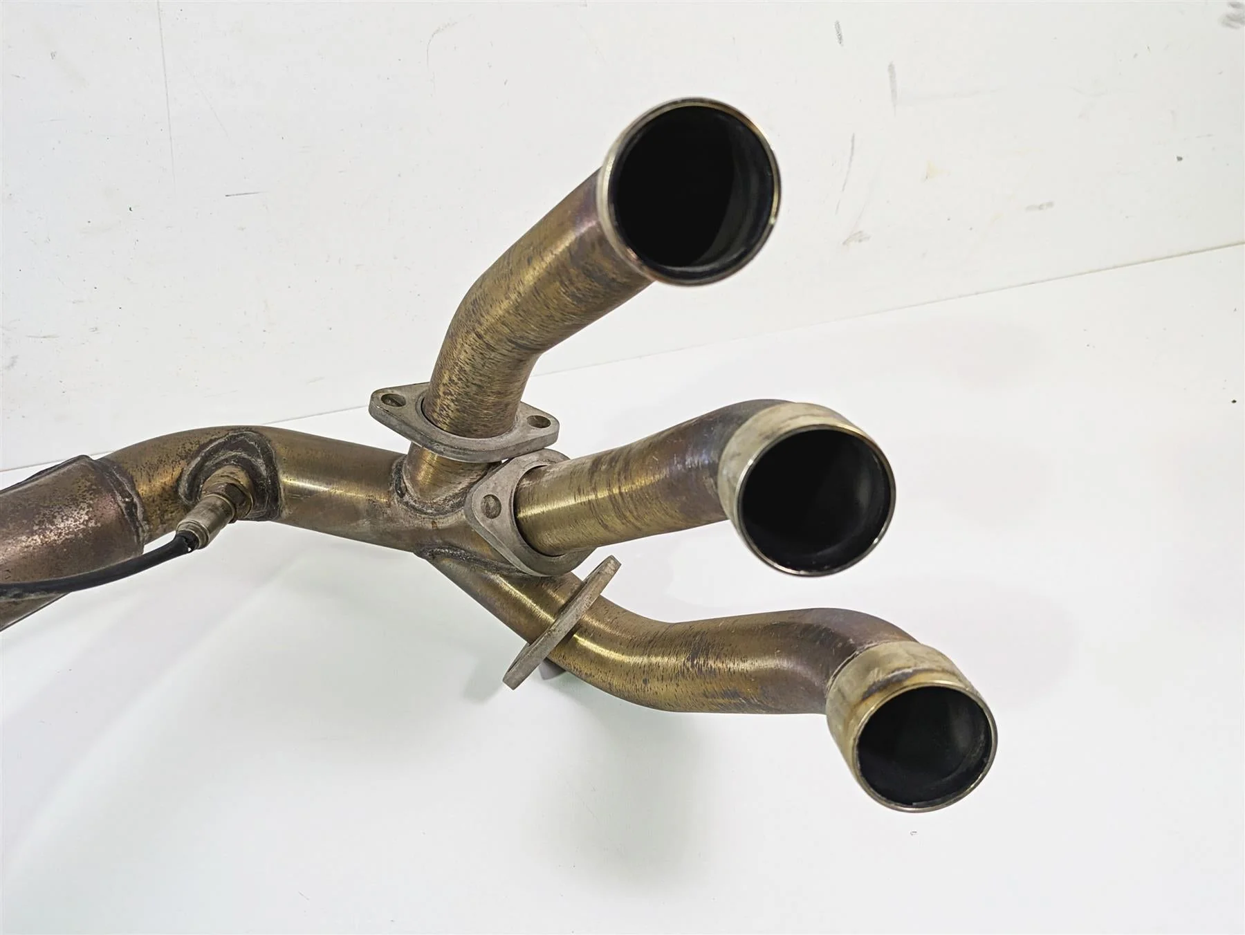 2024 Triumph Tiger 900 GT Stock Exhaust Pipe Header Manifold - Read T2203725 - Image 10