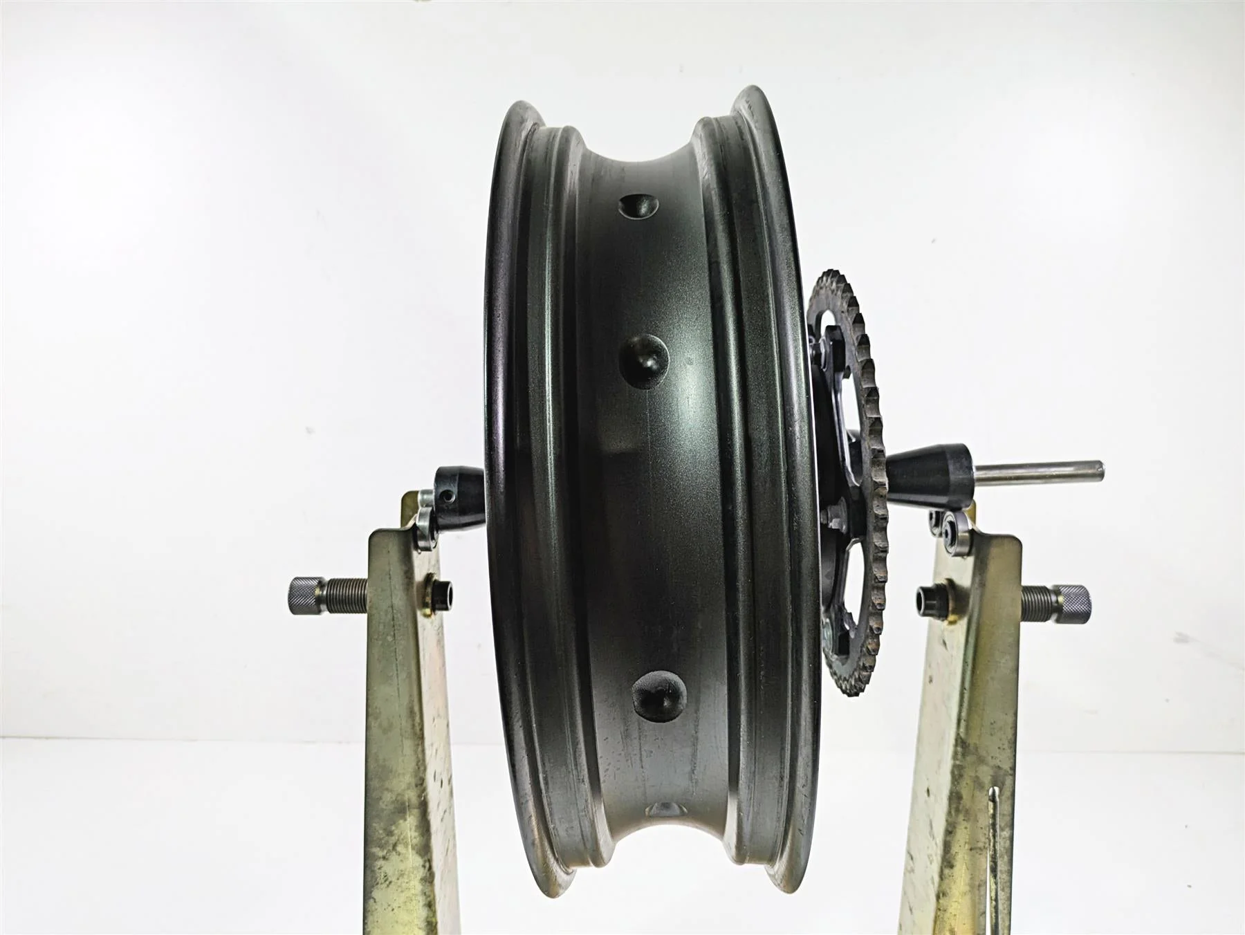 2024 Triumph Tiger 900 GT Straight 17x4.25 Rear Wheel Rim T2010909 - Image 12